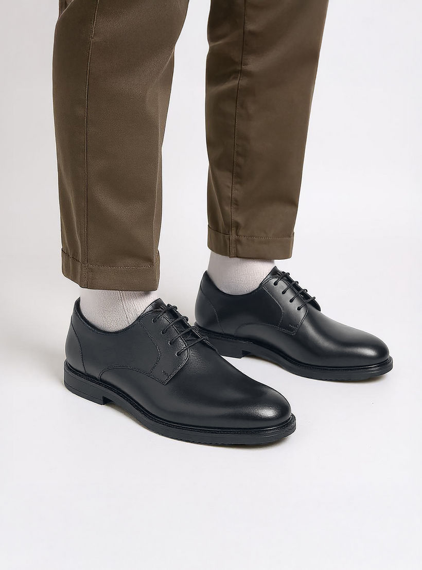 حذاء ديربي جلد سادة برباط للرجال من دوتشيني-men-shoes-formalshoes-image-2