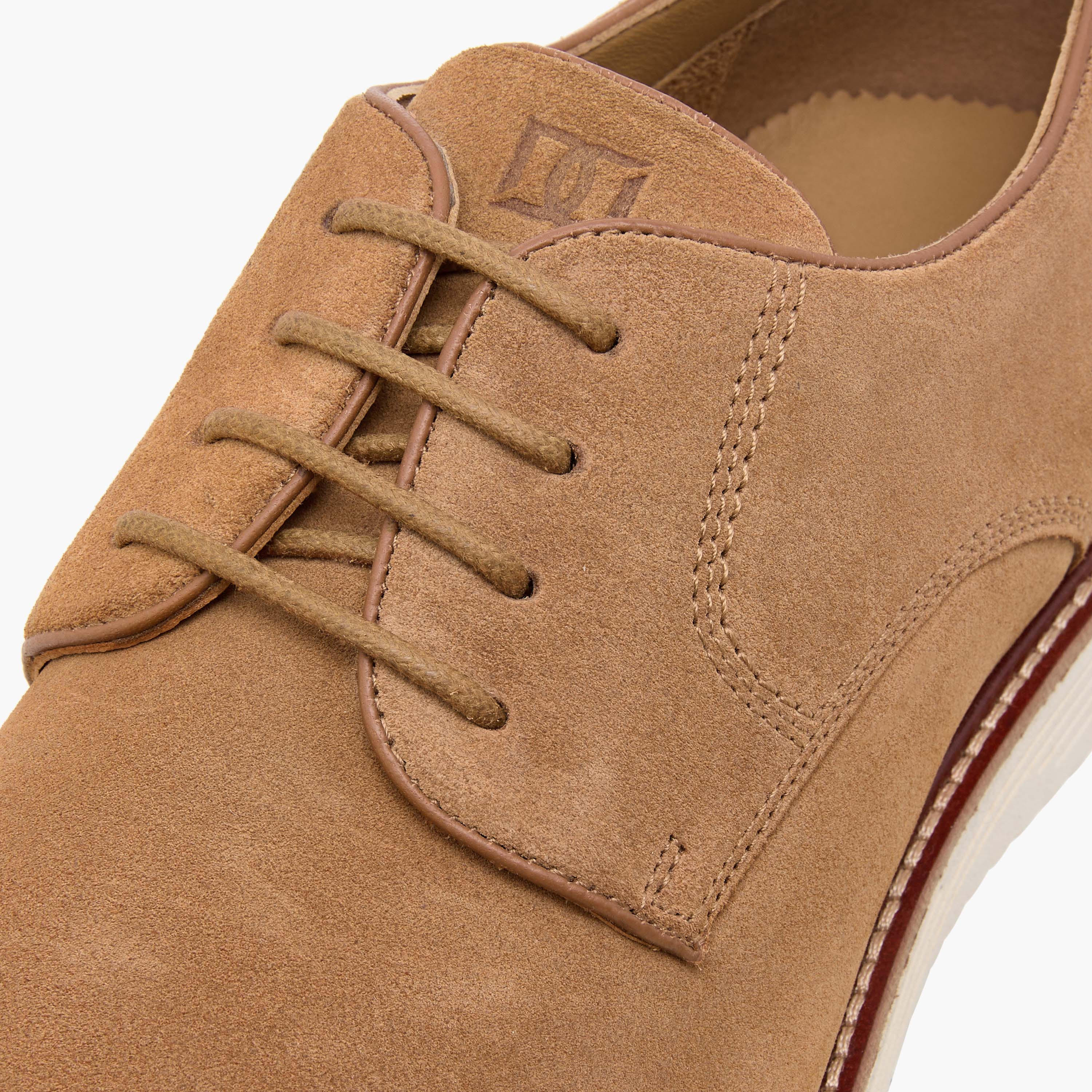 Duchini Men Suede Lace-Up Derby Shoes-men-shoes-formalshoes-image-4