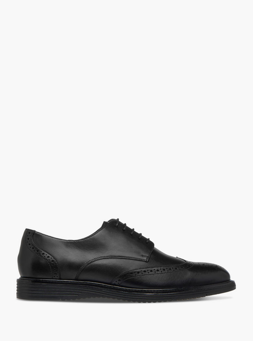 Duchini Men Genuine Leather Lace-Up Derby Shoes-men-shoes-formalshoes-image-3