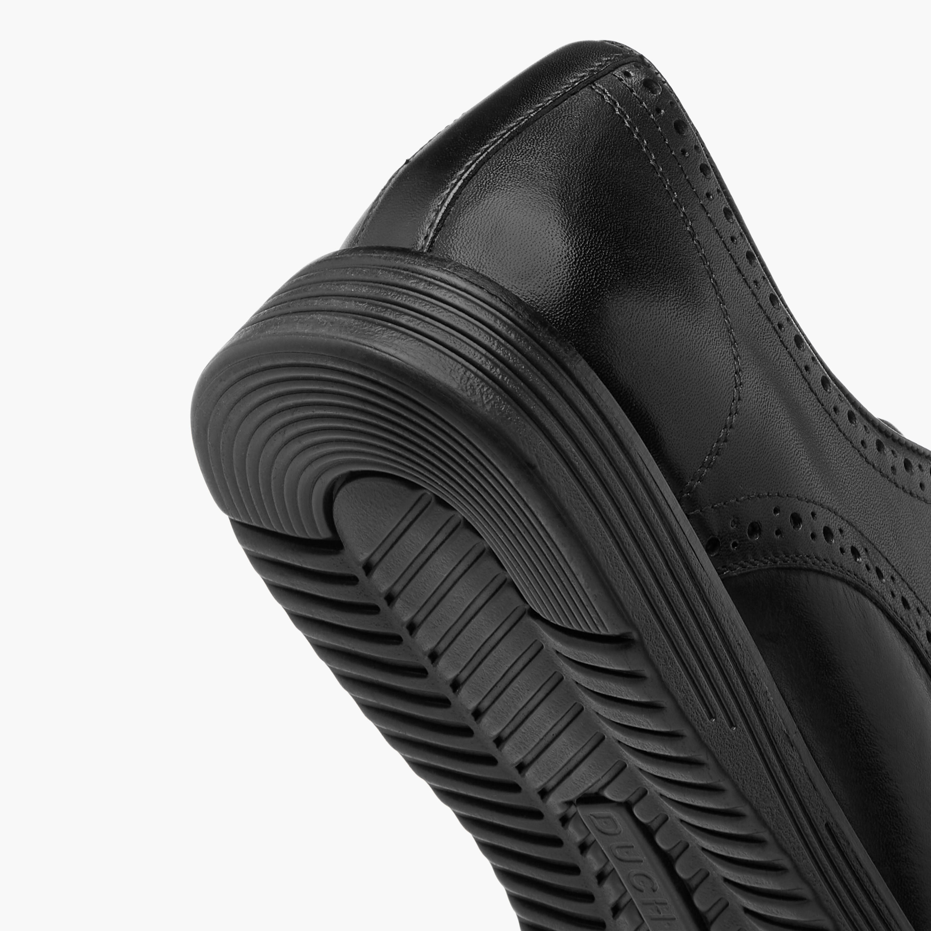 Duchini Men's Leather Perforated Lace-Up Derby Shoes-men-shoes-formalshoes-image-5
