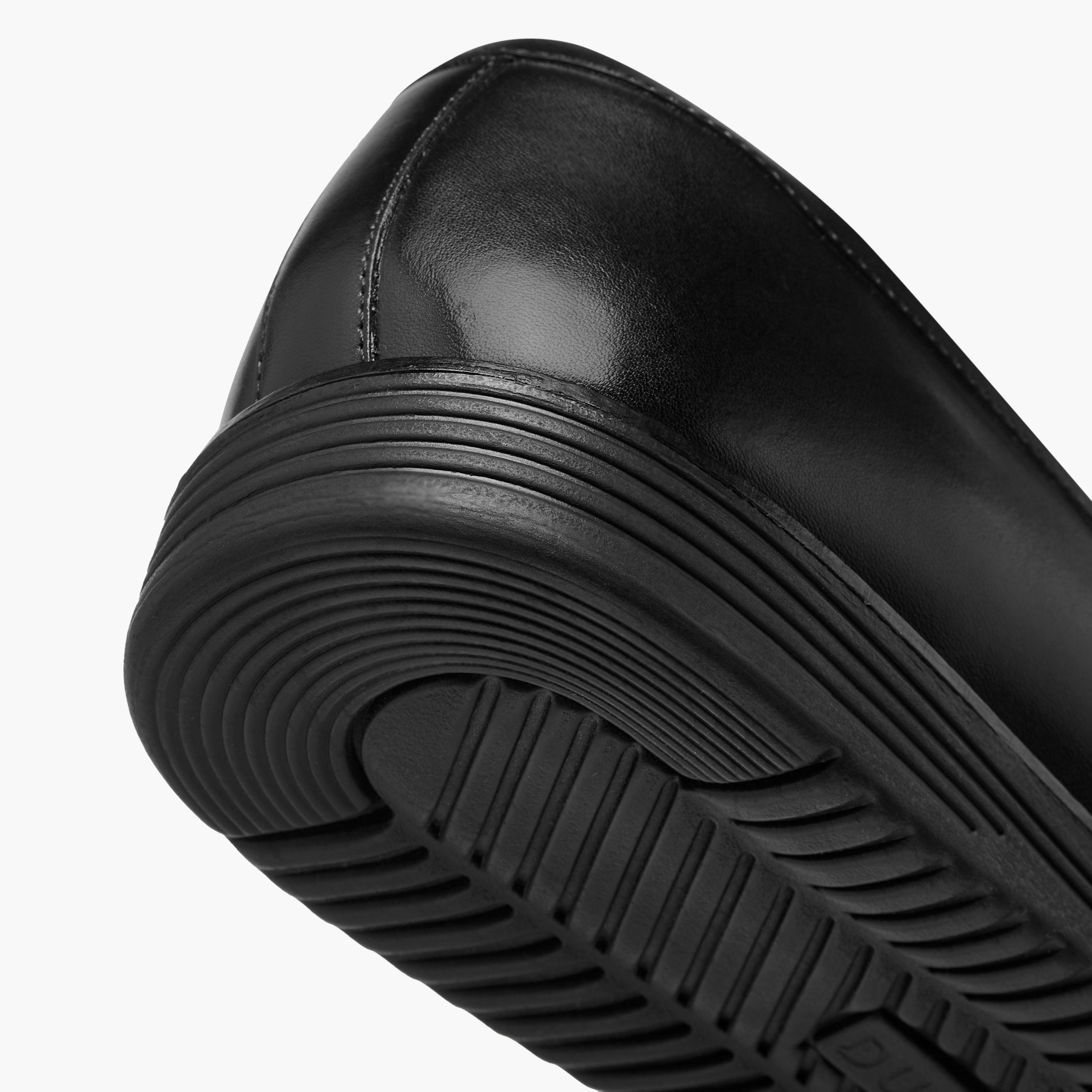Duchini Men's Leather Cutout Accent Loafers-men-shoes-loafersandmoccasins-image-5