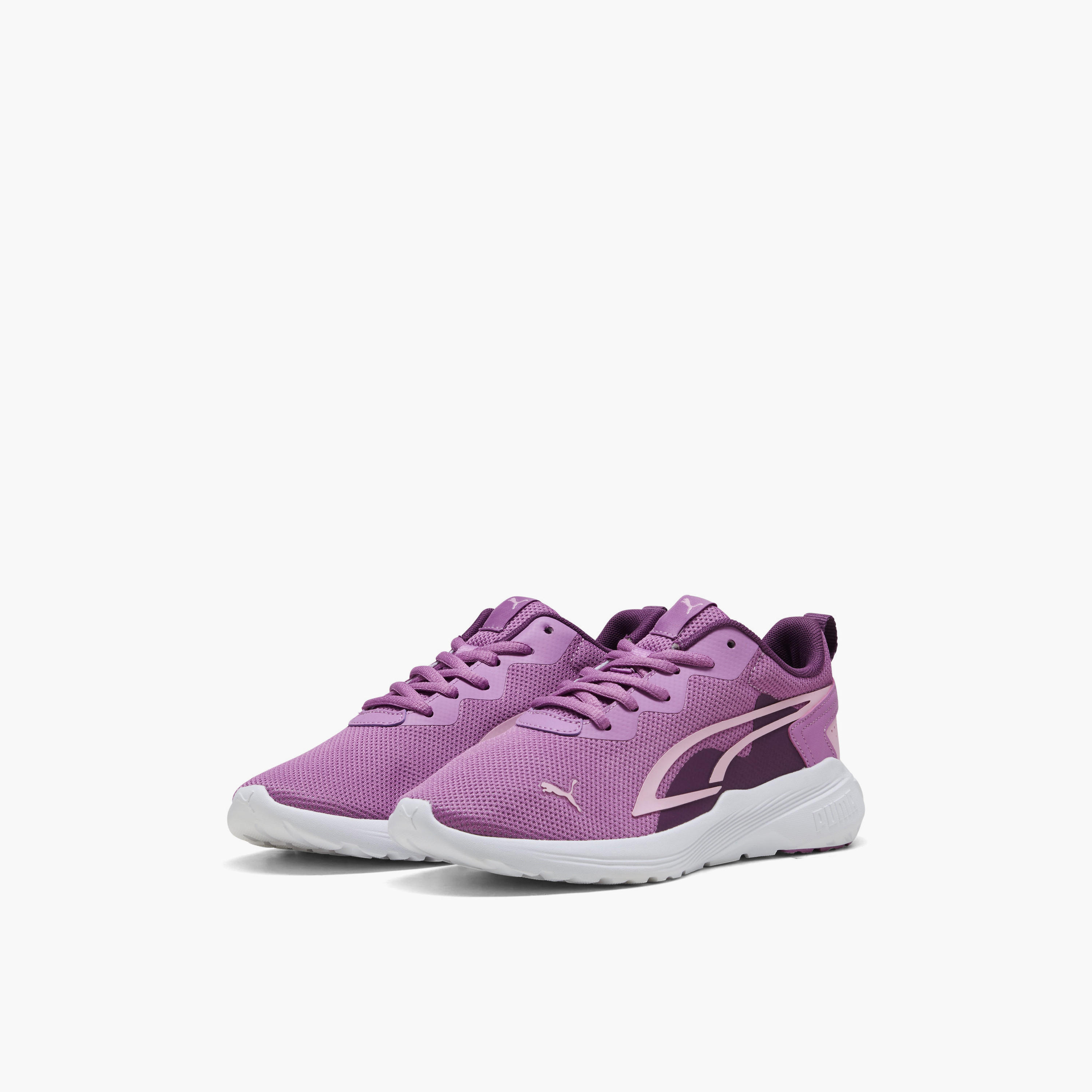 Puma Girls All-Daytive Lace-Up Running Shoes-girls-shoes-sports-image-1