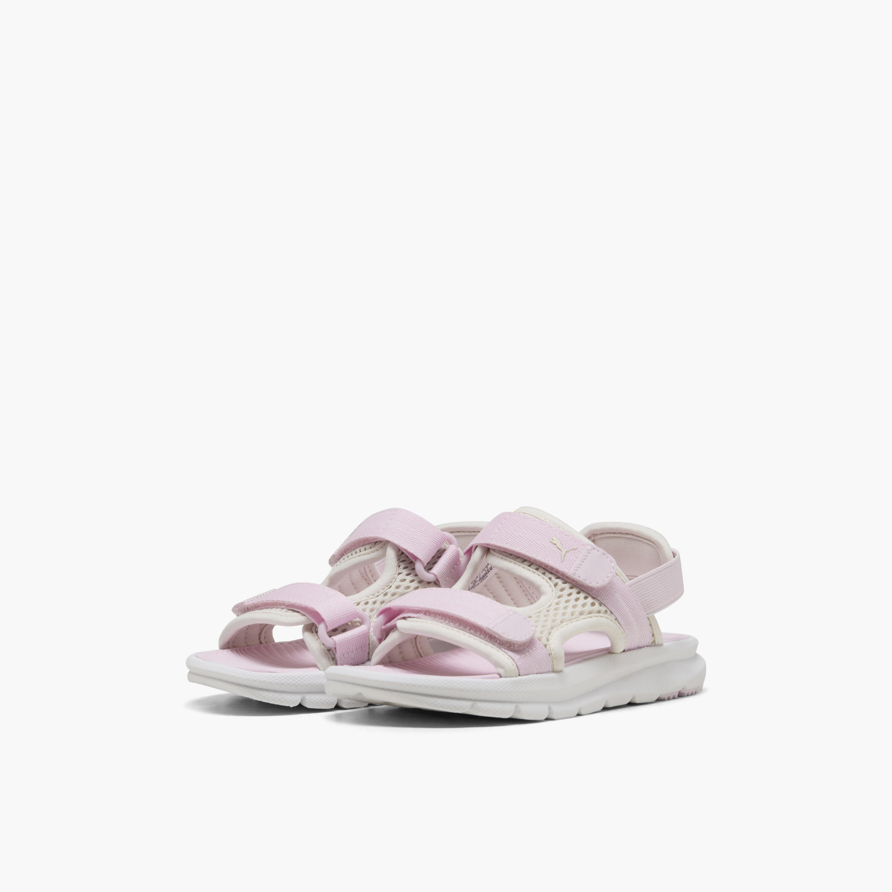 Puma Girls Evolve Logo Print Strap Sandals-girls-shoes-sports-image-1