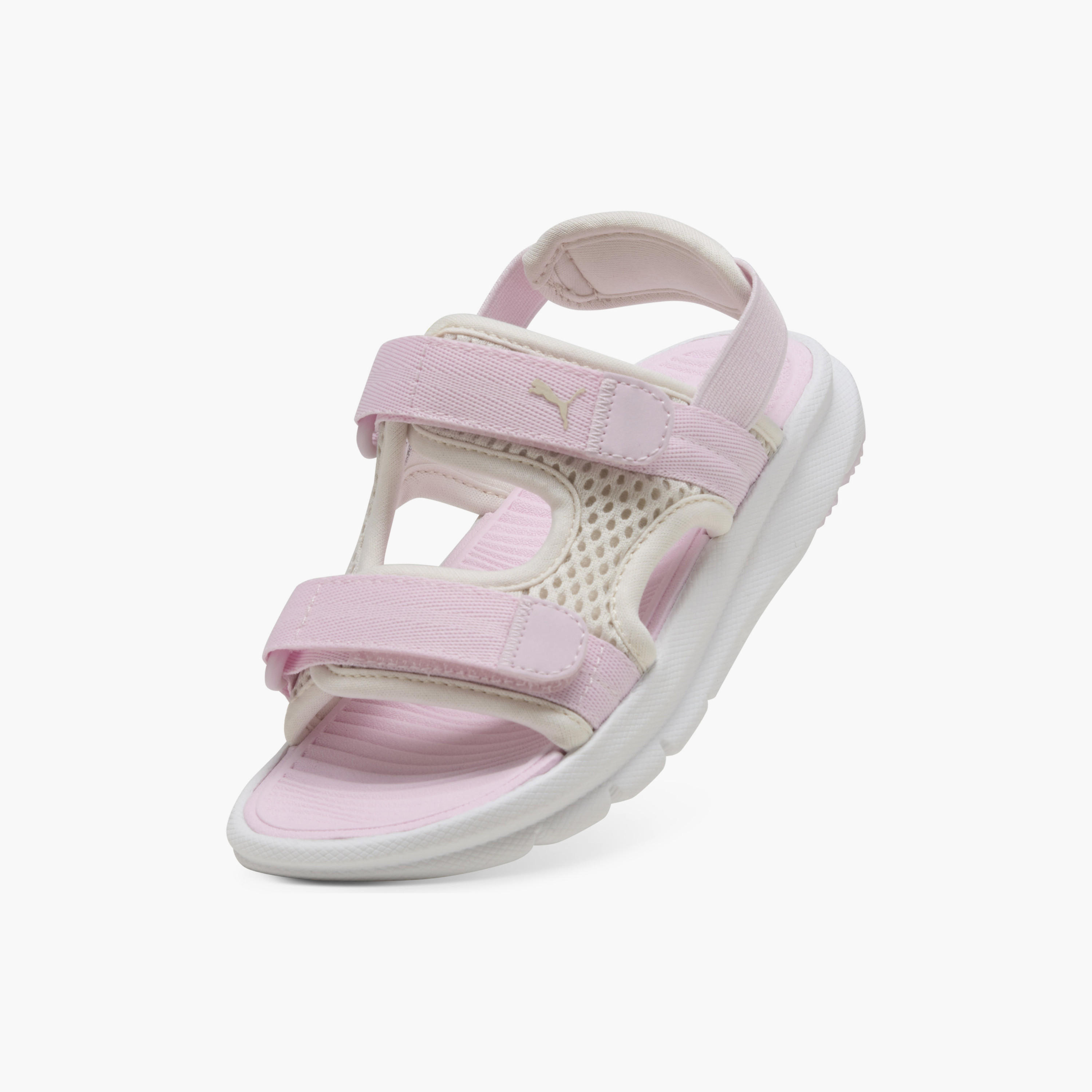 Puma Girls Evolve Logo Print Strap Sandals-girls-shoes-sports-image-4