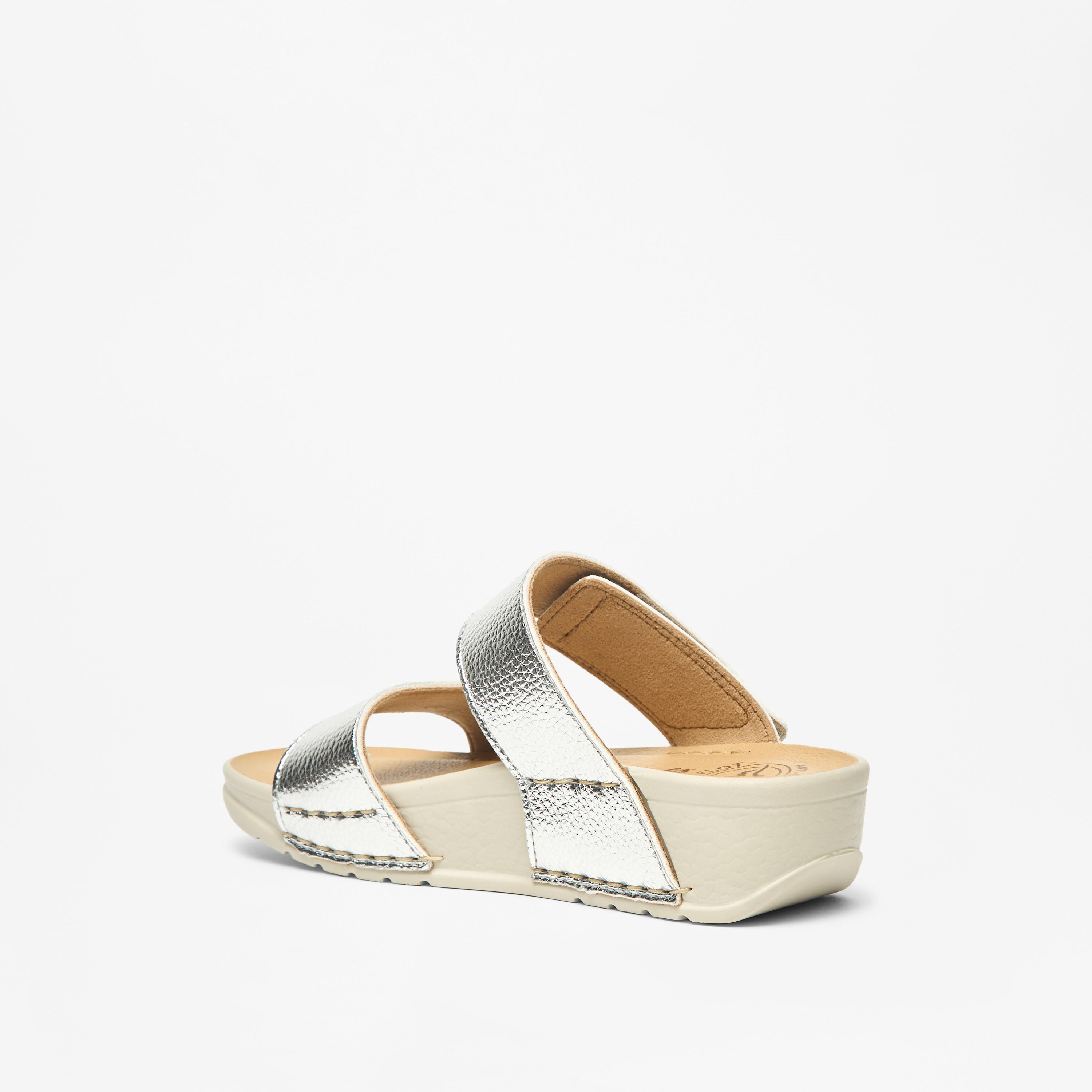 FlyFlot Textured Slip-On Flatform Sandals-women-shoes-flats-sandals-image-2