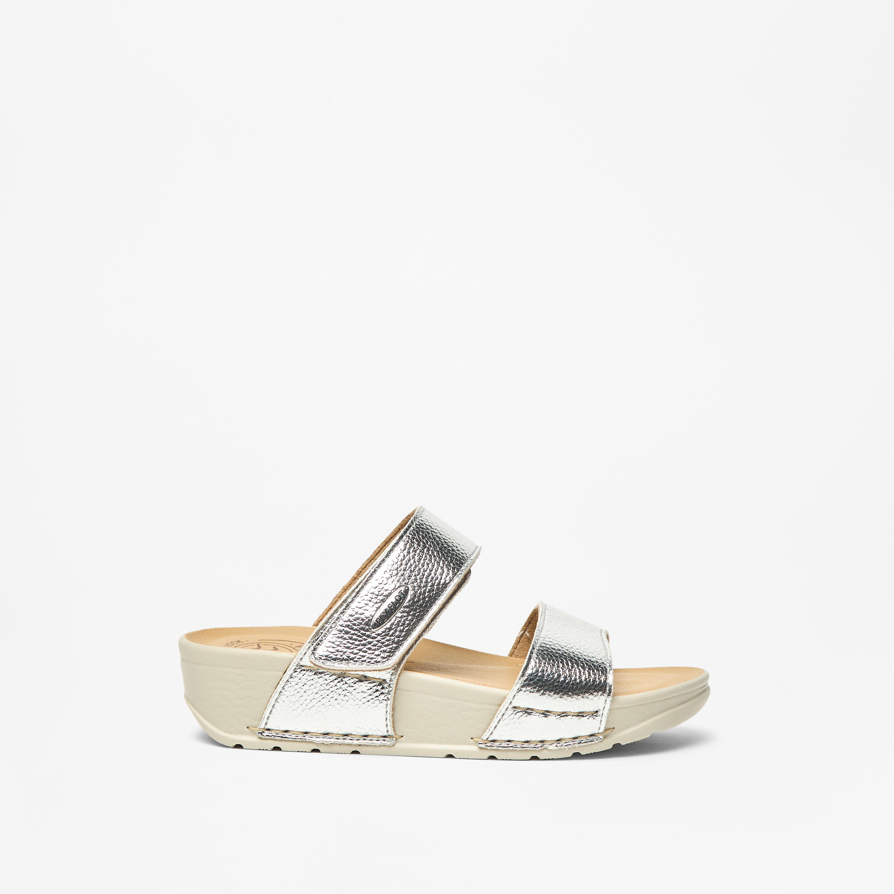 FlyFlot Textured Slip-On Flatform Sandals-women-shoes-flats-sandals-image-3