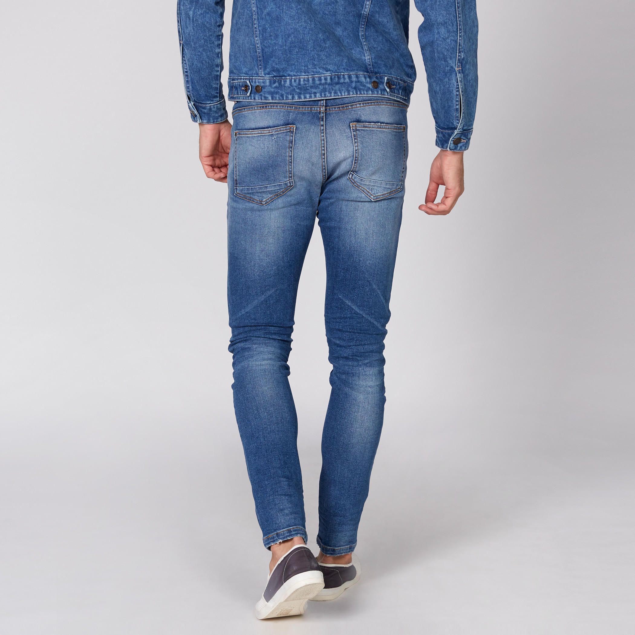 Distressed Full Length Jeans with Button Closure and Pocket Detail-men-clothing-bottoms-jeans-image-5