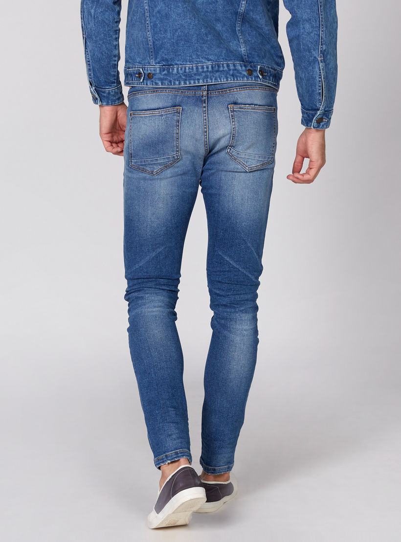Distressed Full Length Jeans with Button Closure and Pocket Detail-men-clothing-bottoms-jeans-image-5