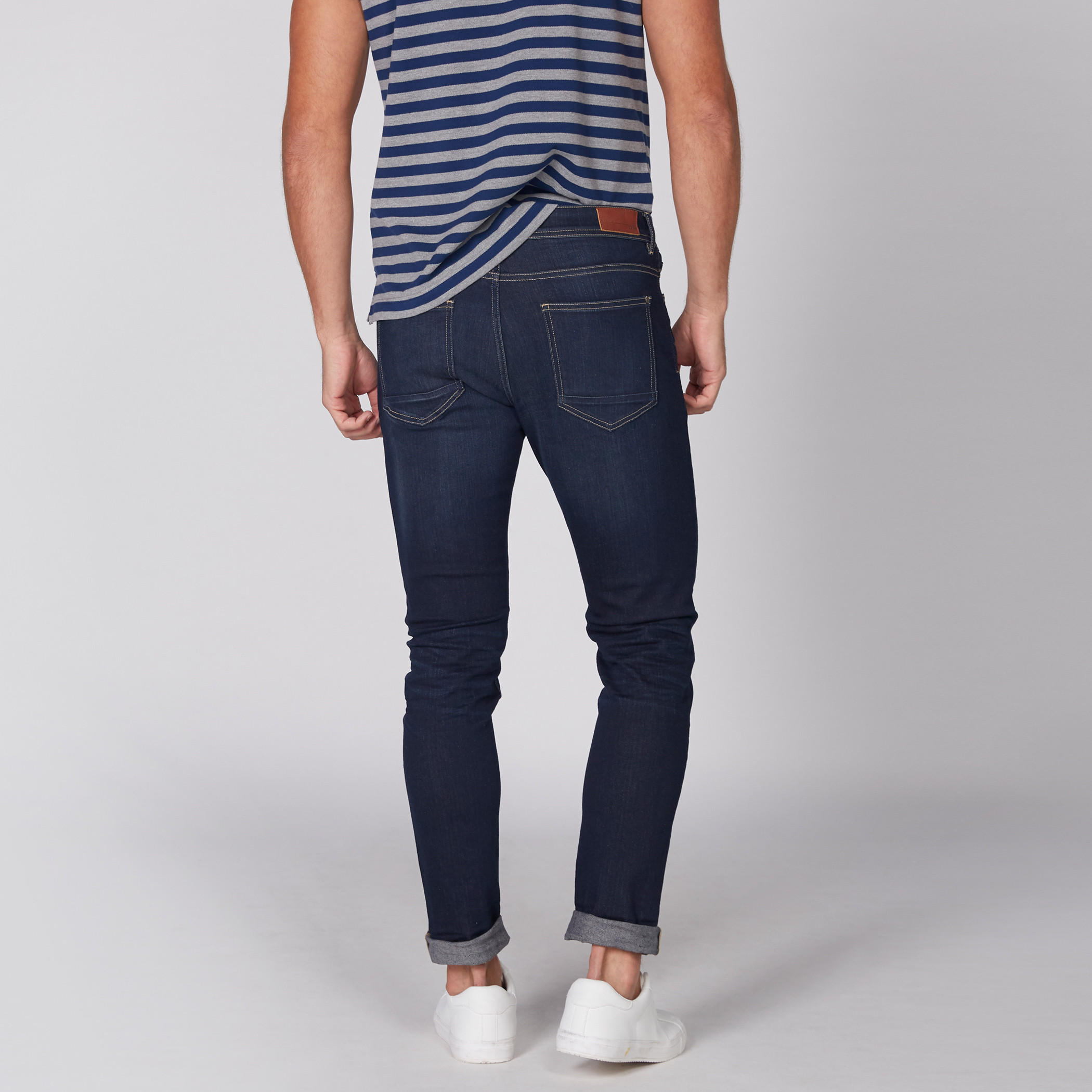 Full Length Jeans with Button Closure and Pocket Detail-men-clothing-bottoms-jeans-image-4