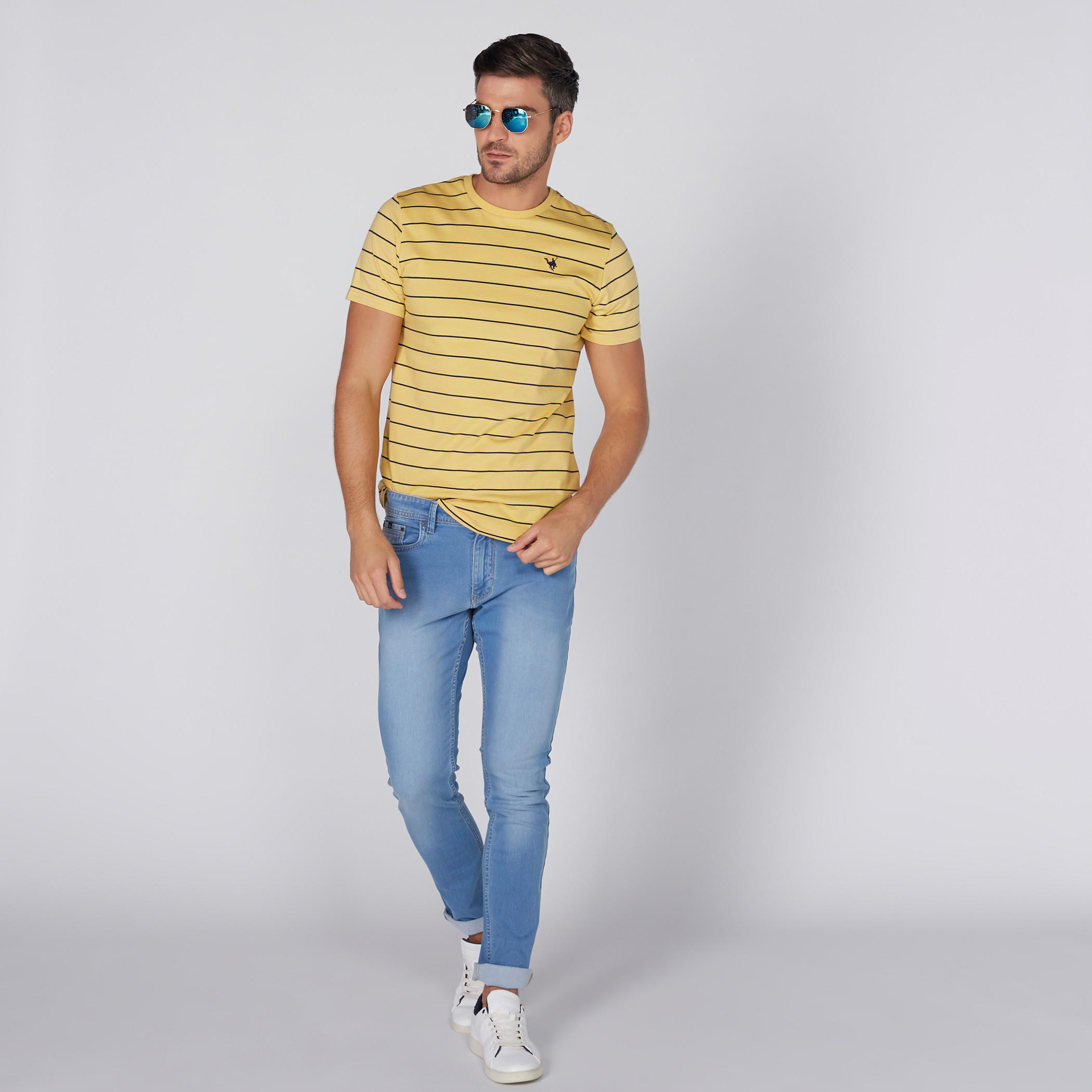 بنطال جينز طويل بتصميم باهت وقصّة ضيّقة-men-clothing-bottoms-jeans-image-3