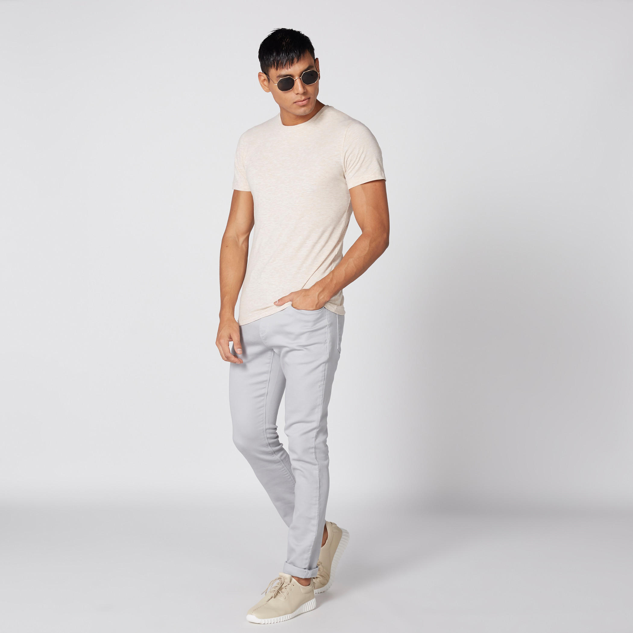 بنطال طويل بخصر مطاطي وجيوب-men-clothing-bottoms-trousersandchinos-trousers-image-2