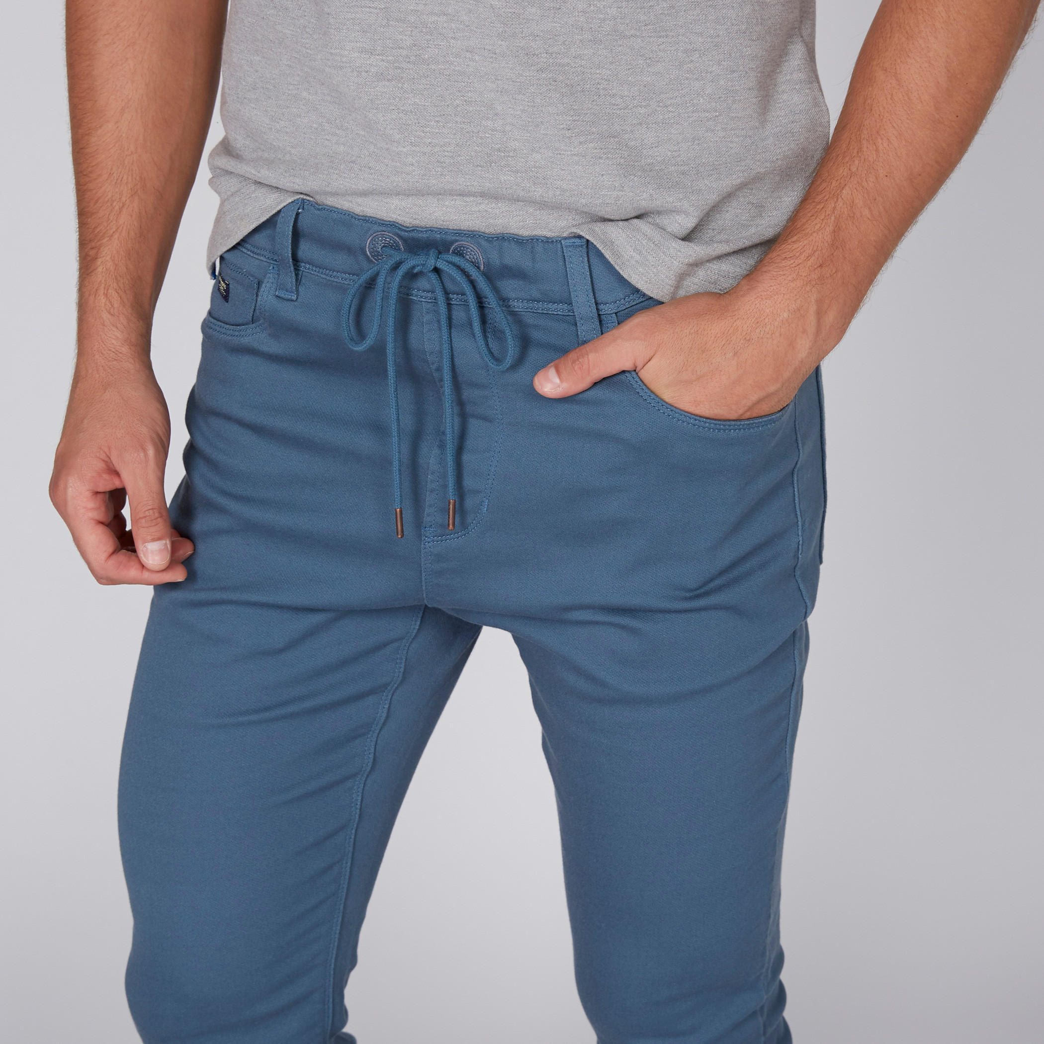 Full Length Pants with Drawstrings-men-clothing-bottoms-jeans-image-3