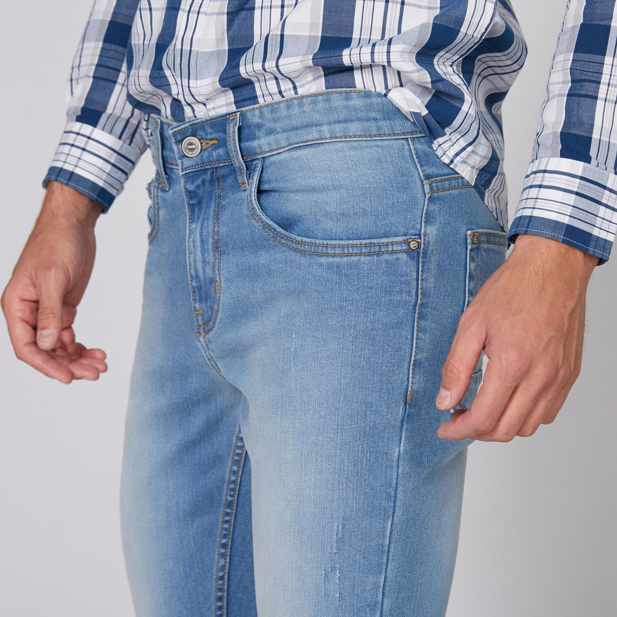 Full Length Jeans with Button Closure and Pocket Detail-men-clothing-bottoms-jeans-image-3