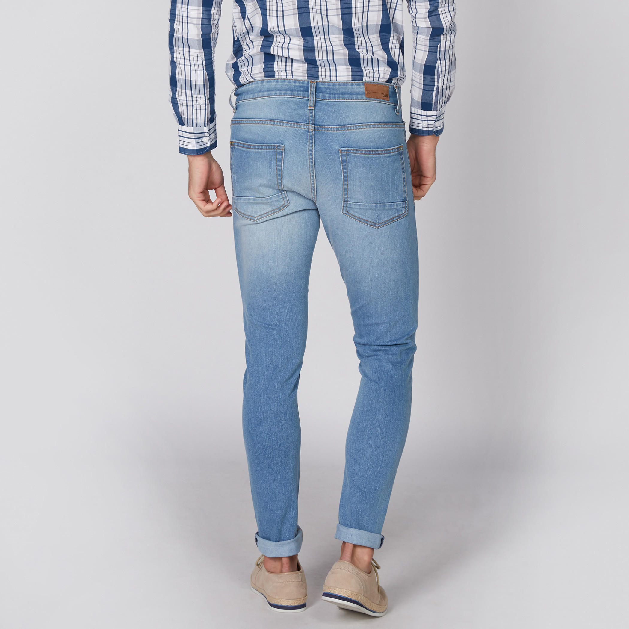 Full Length Jeans with Button Closure and Pocket Detail-men-clothing-bottoms-jeans-image-4