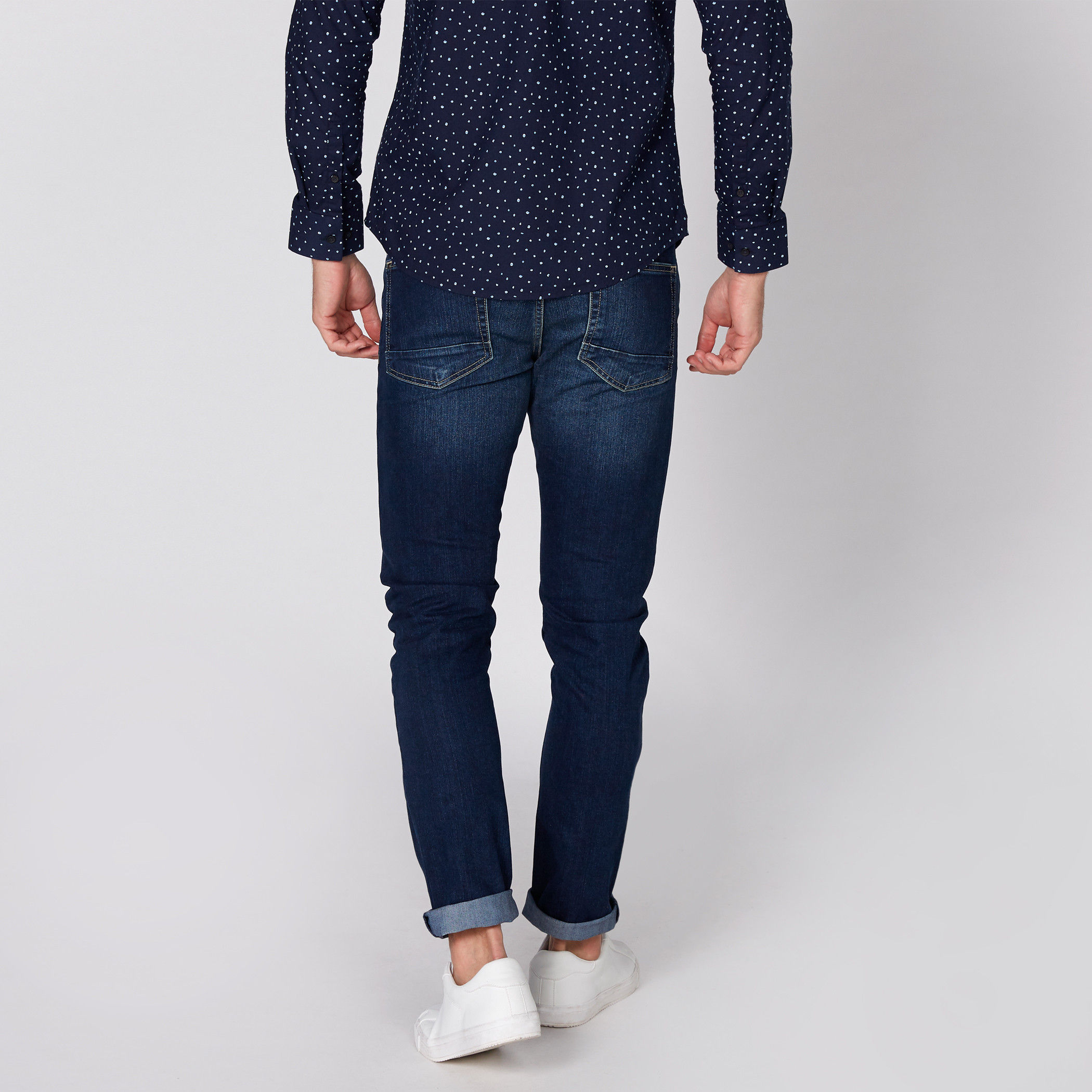 Full Length Jeans with Button Closure and Pocket Detail-men-clothing-bottoms-jeans-image-5