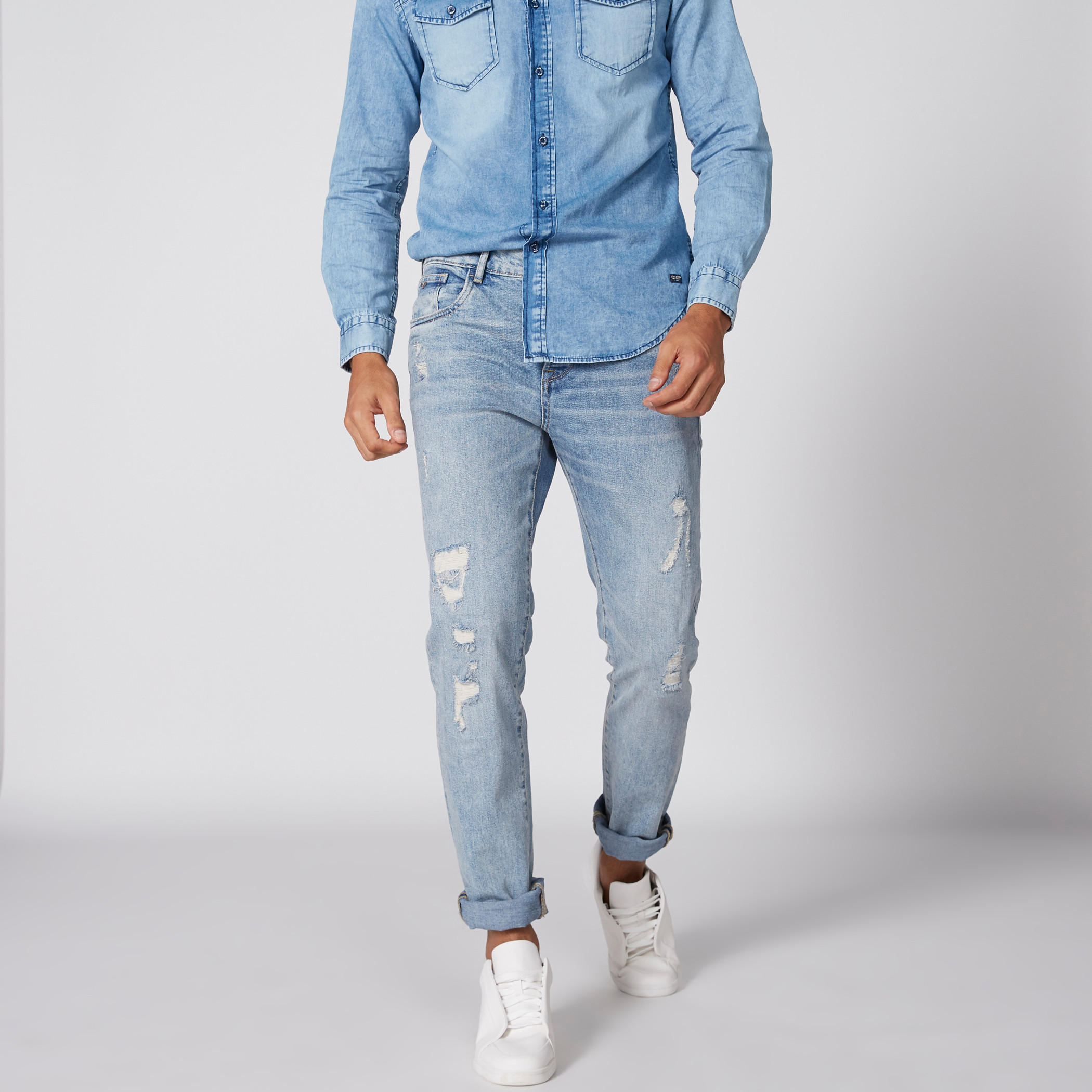 بنطال جينز طويل ممزق بجيوب-men-clothing-bottoms-jeans-image-3