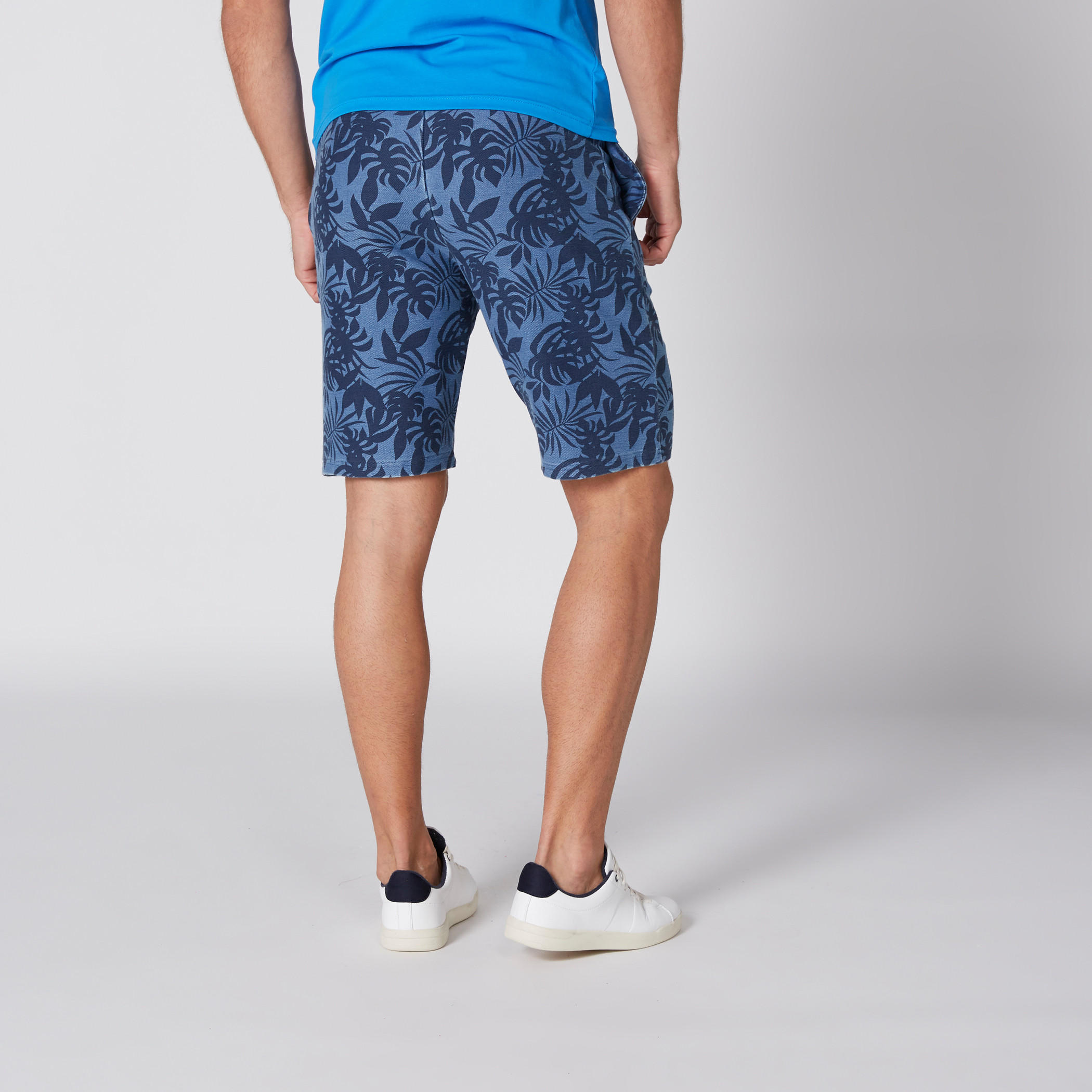 Printed Shorts with Elasticised Waistband and Pocket Detail-men-clothing-bottoms-shorts-image-4