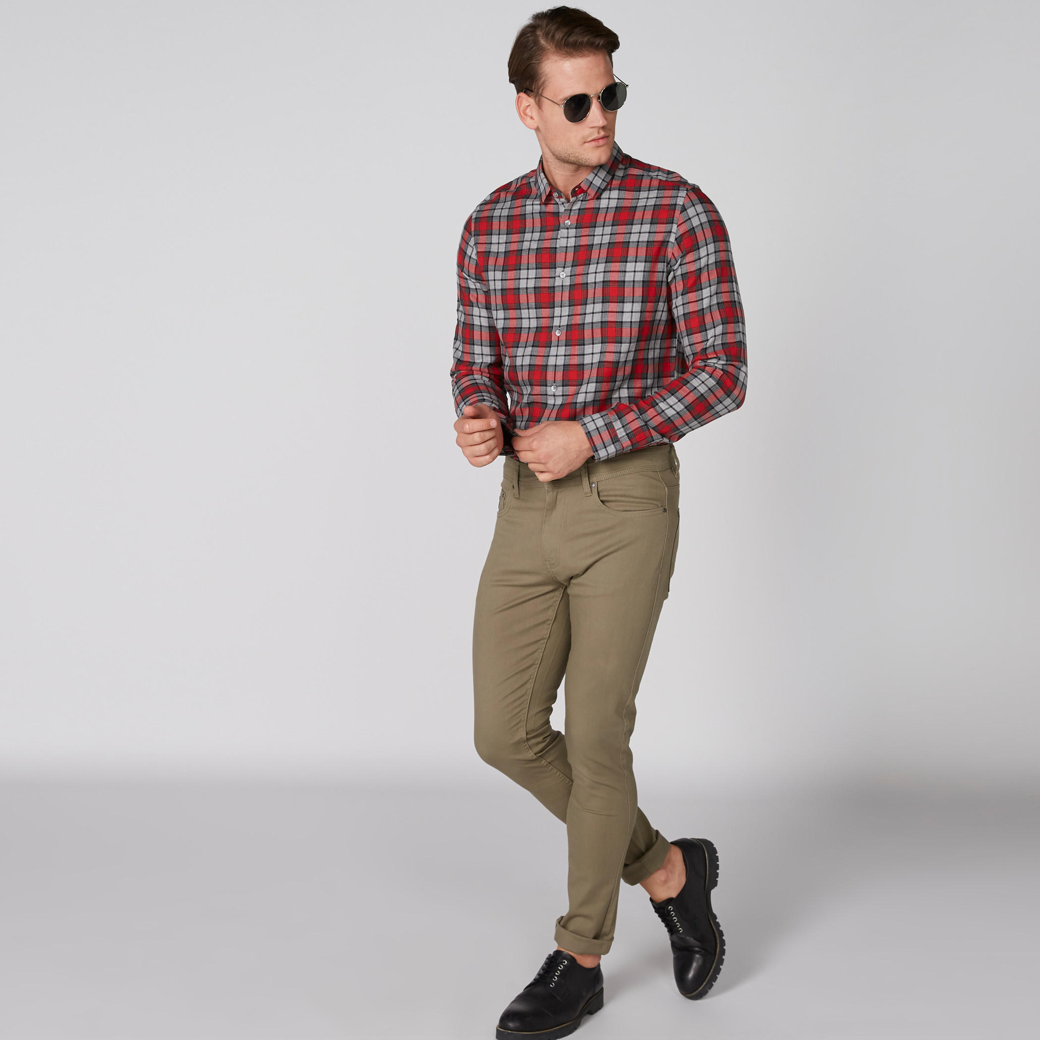 بنطال جينز طويل بجيوب وزر إغلاق-men-clothing-bottoms-jeans-image-1