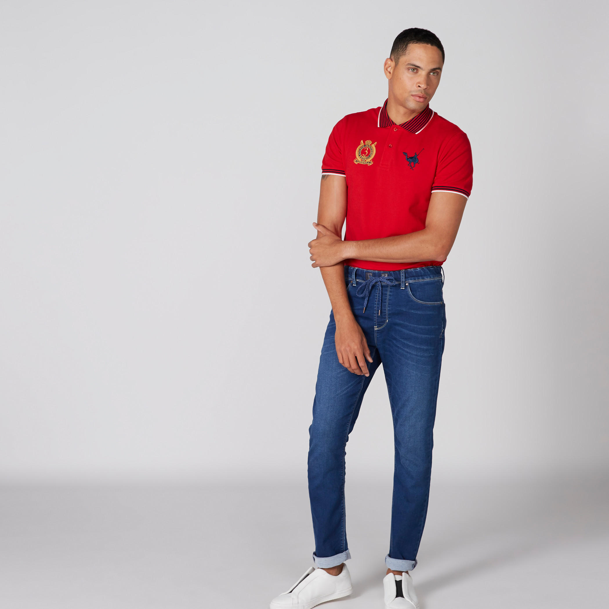 بنطال جينز طويل برباط وجيوب-men-clothing-bottoms-jeans-image-1