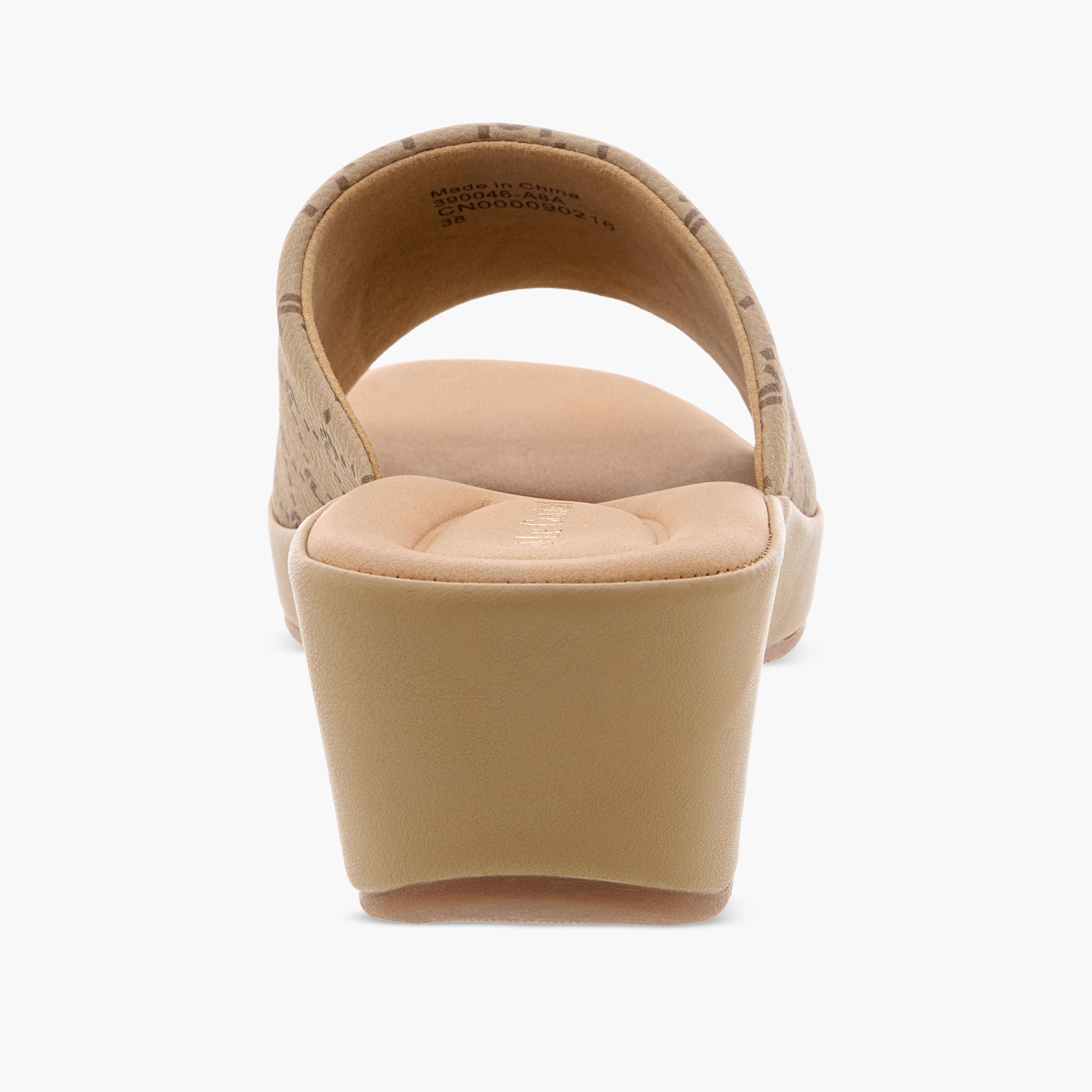 Le Confort Monogram Slip-On Sandals with Wedge Heels-women-shoes-sandals-heeled-image-5