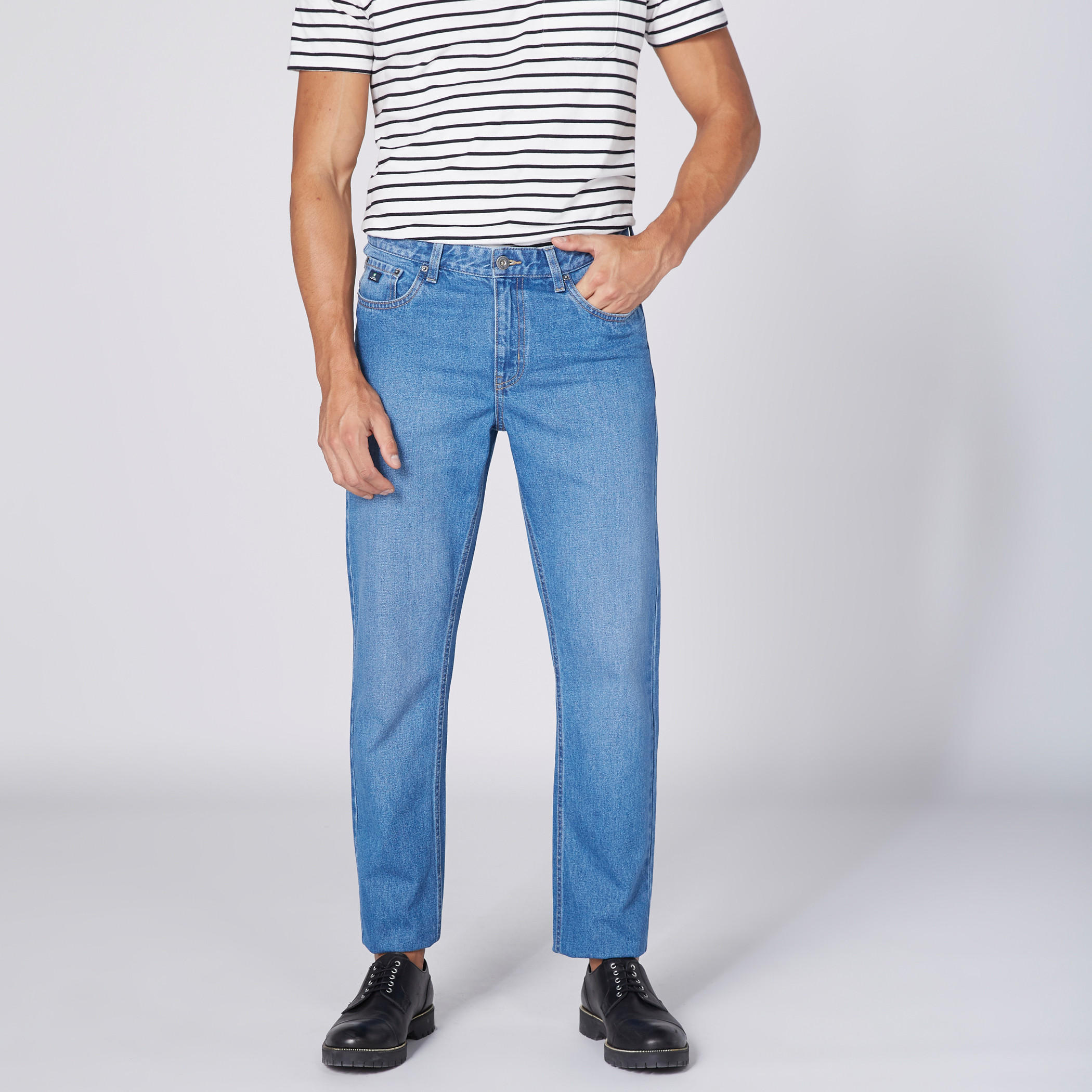 Low Rise Straight  Jeans -men-clothing-bottoms-jeans-image-2