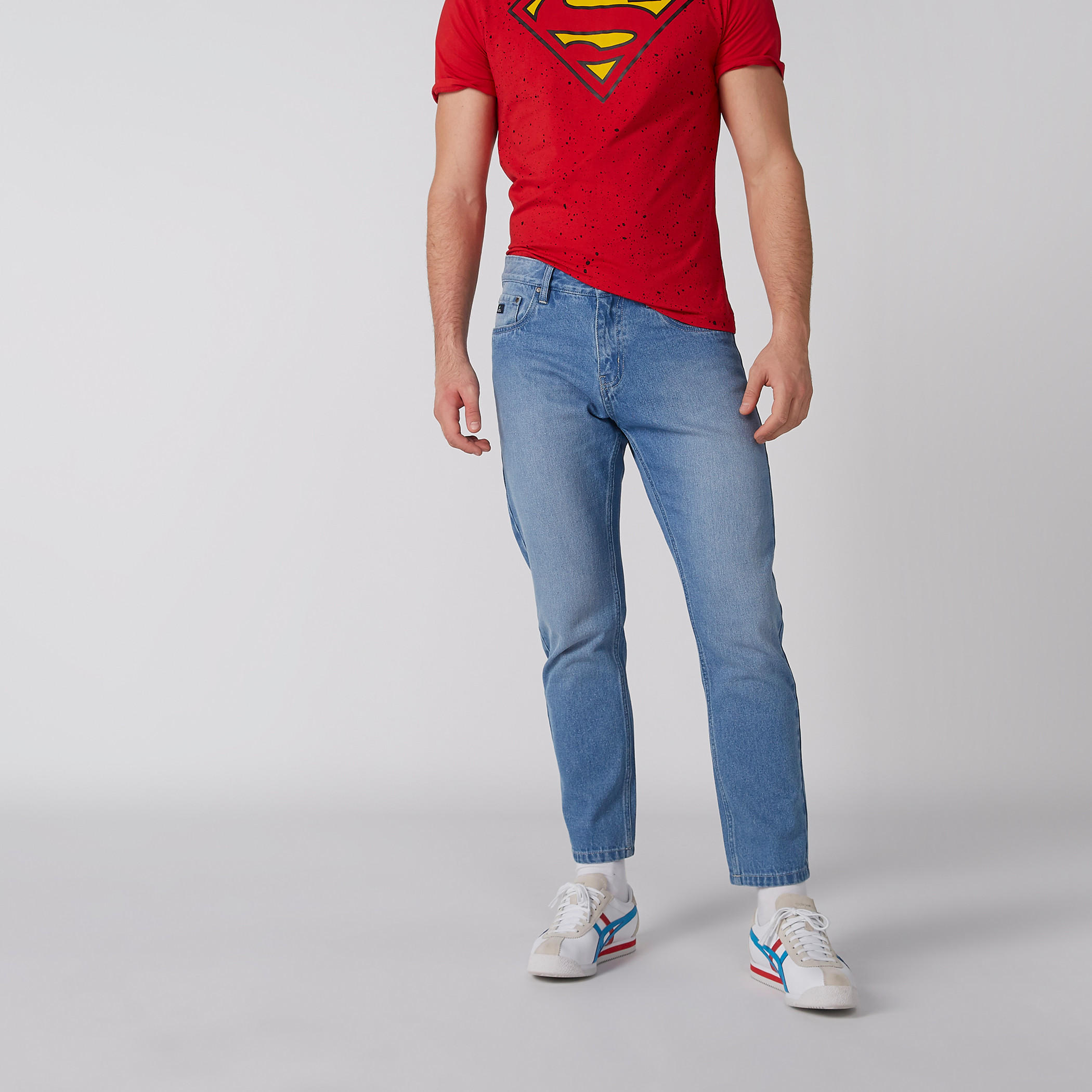 Pocket Detail Jeans with Button Closure-men-clothing-bottoms-jeans-image-1
