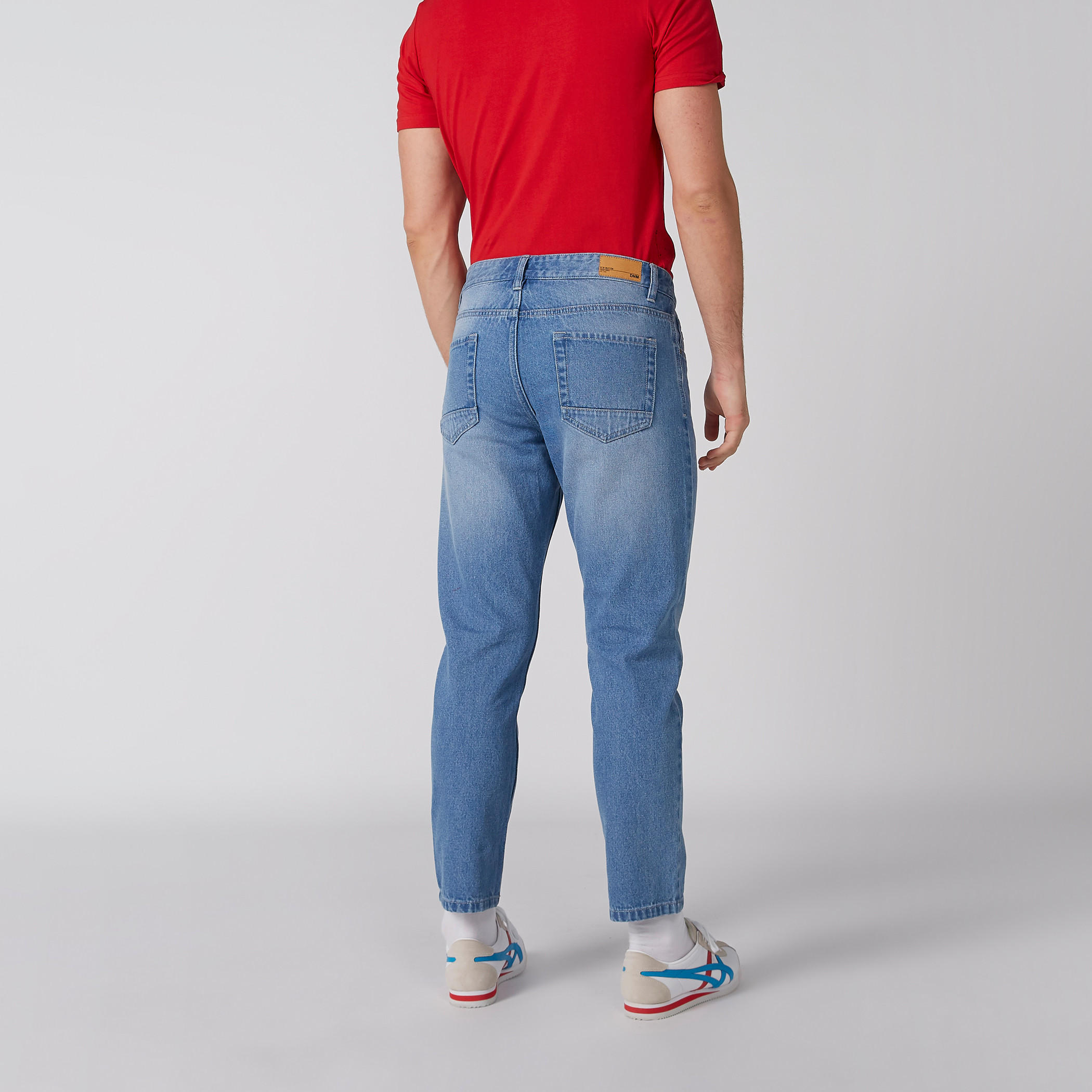 Pocket Detail Jeans with Button Closure-men-clothing-bottoms-jeans-image-4