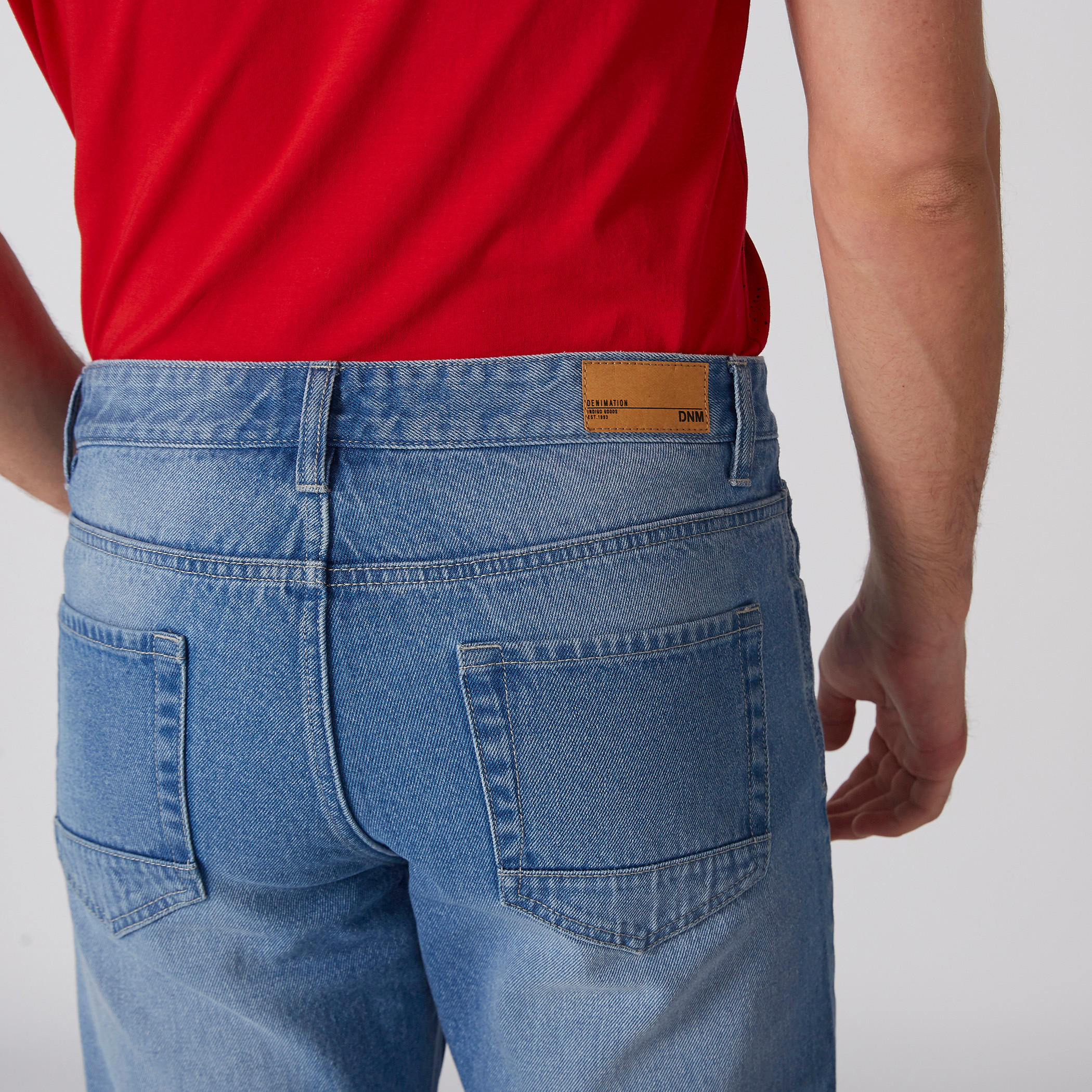 Pocket Detail Jeans with Button Closure-men-clothing-bottoms-jeans-image-5