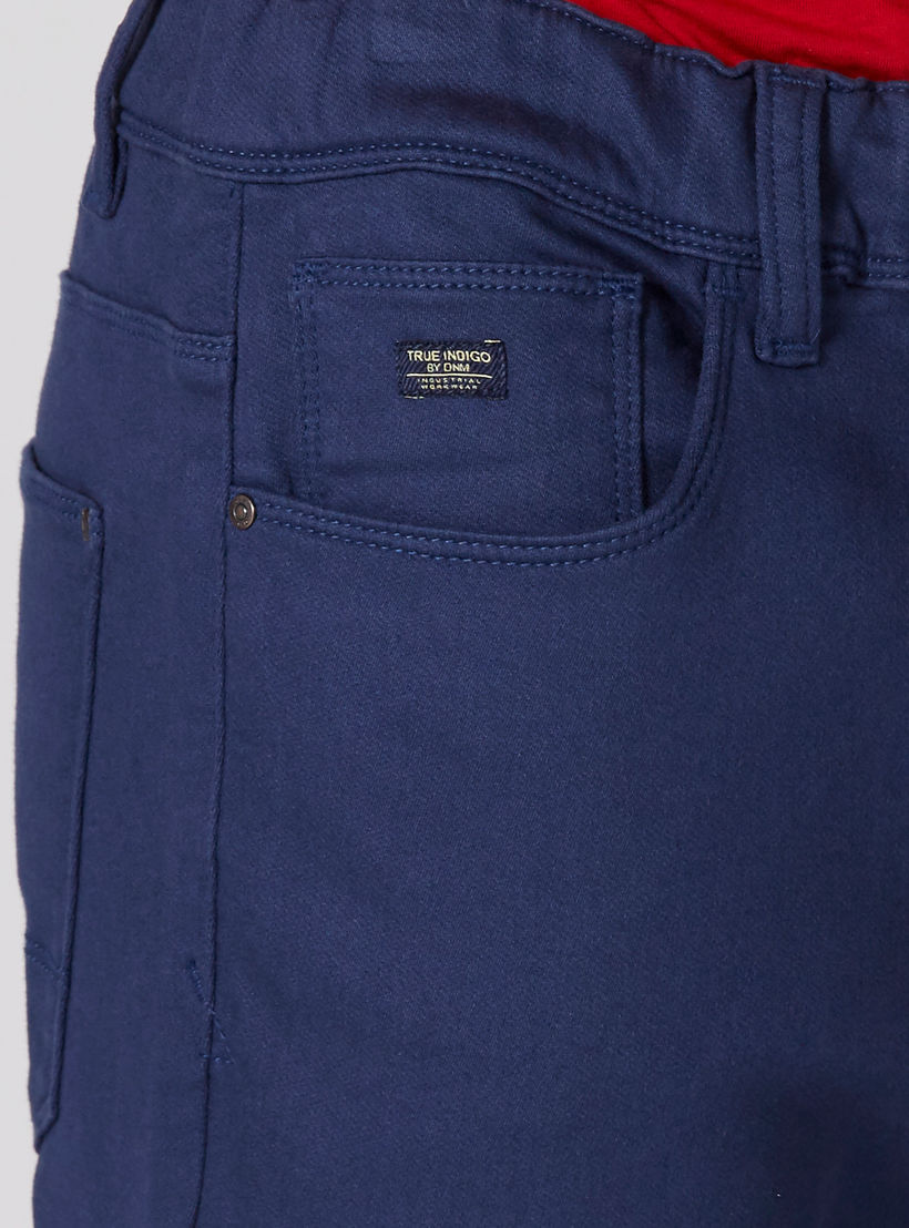 بنطال طويل من الدينم بخصر مطّاطي وجيوب-men-clothing-bottoms-jeans-image-4