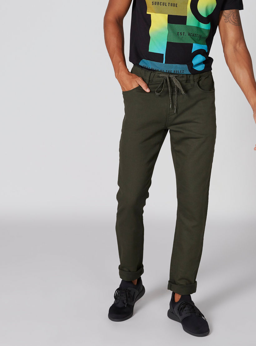 بنطال جينز طويل بجيوب وزر إغلاق-men-clothing-bottoms-jeans-image-1