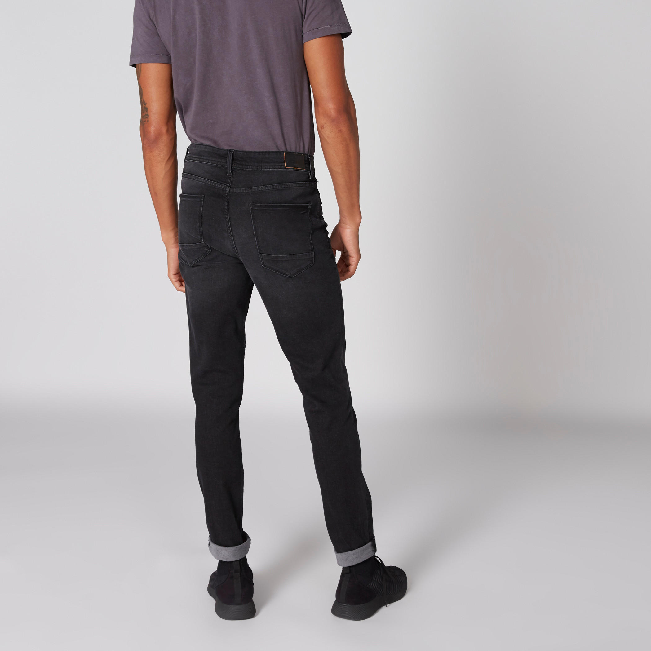 Full Length Jeans with Button Closure and Pocket Detail-men-clothing-bottoms-jeans-image-2