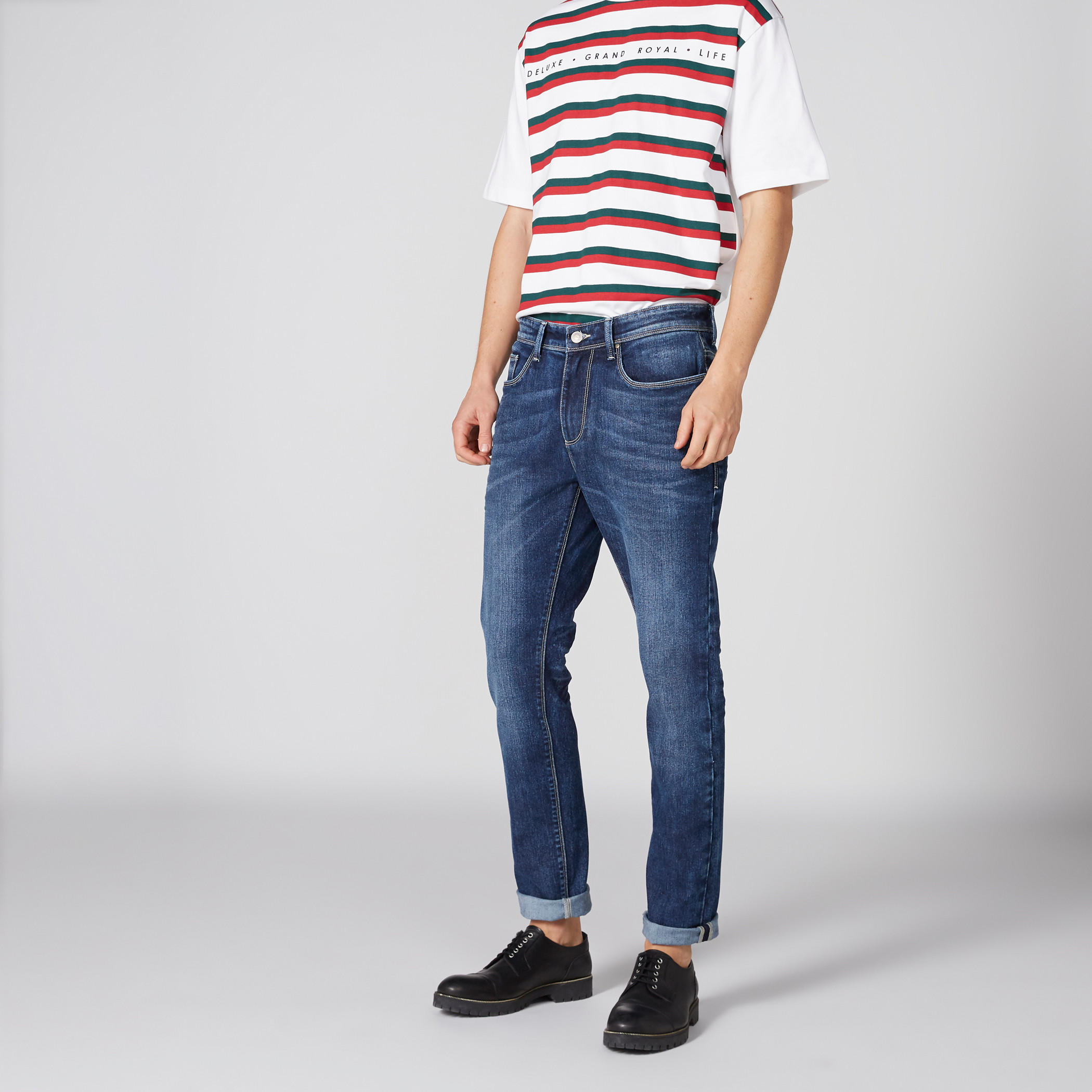 بنطال جينز طويل بزر إغلاق وجيوب-men-clothing-bottoms-jeans-image-3