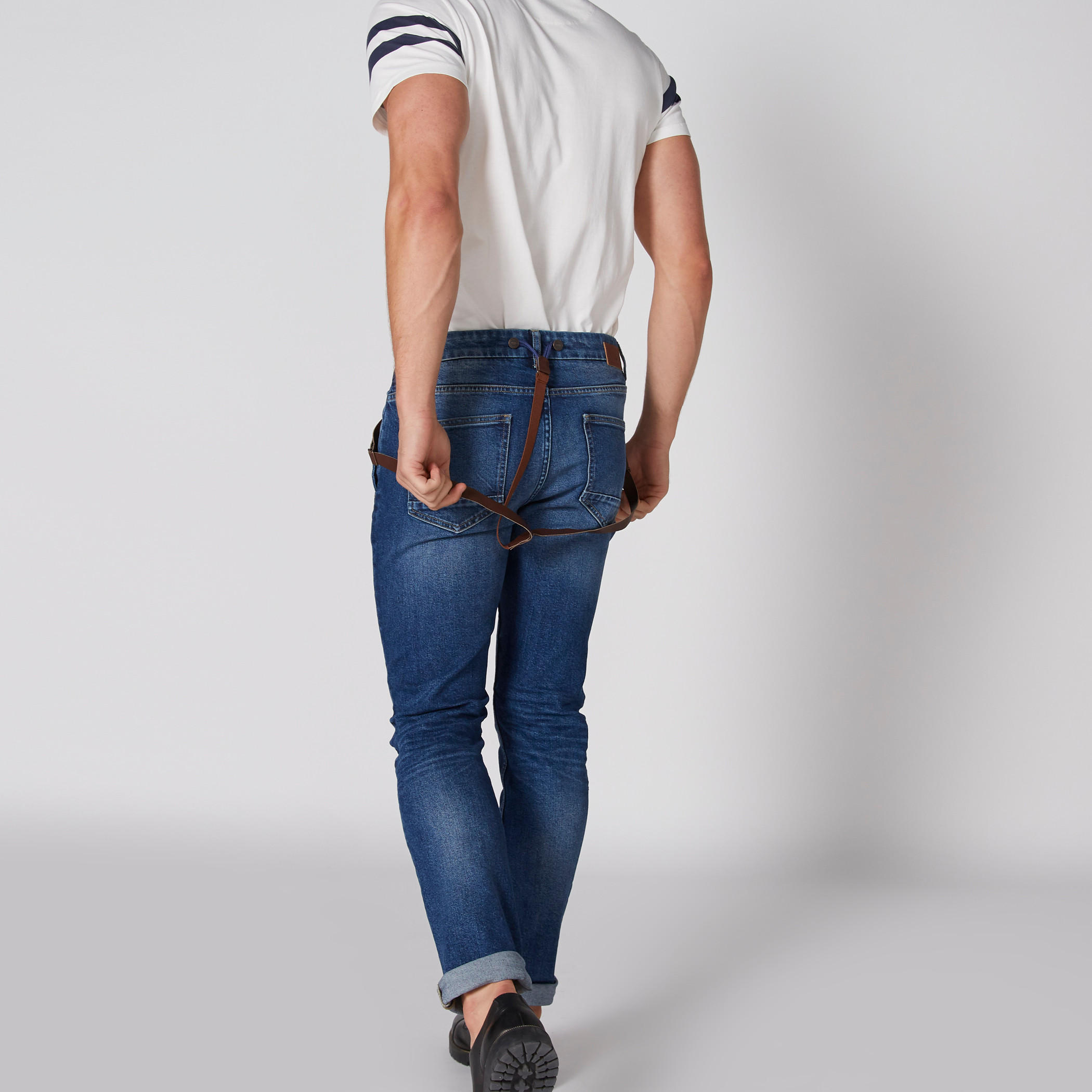 بنطال جينز طويل بزر إغلاق وجيوب وحمّالات-men-clothing-bottoms-jeans-image-2