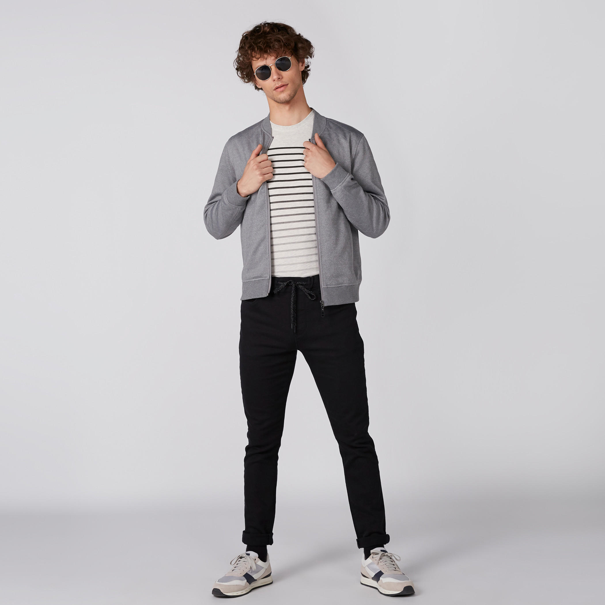 بنطال جينز طويل برباط وجيوب-men-clothing-bottoms-jeans-image-1