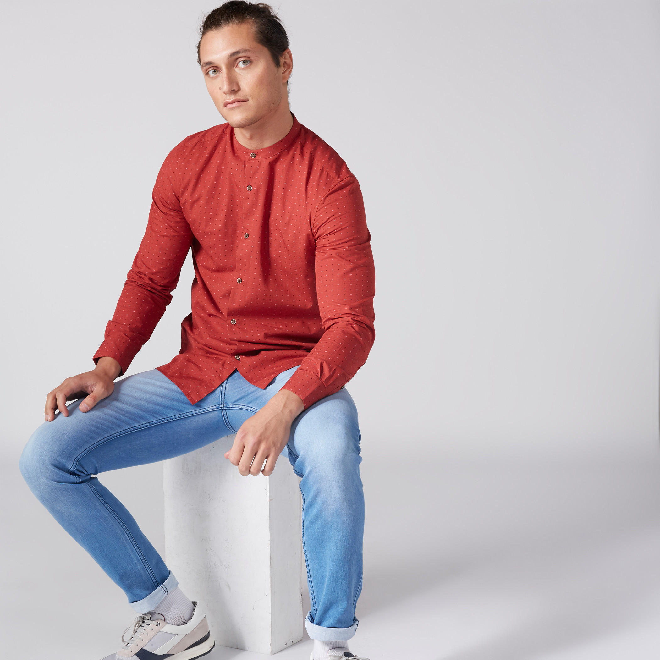 Full Length Jeans with Pocket Detail-men-clothing-bottoms-jeans-image-1