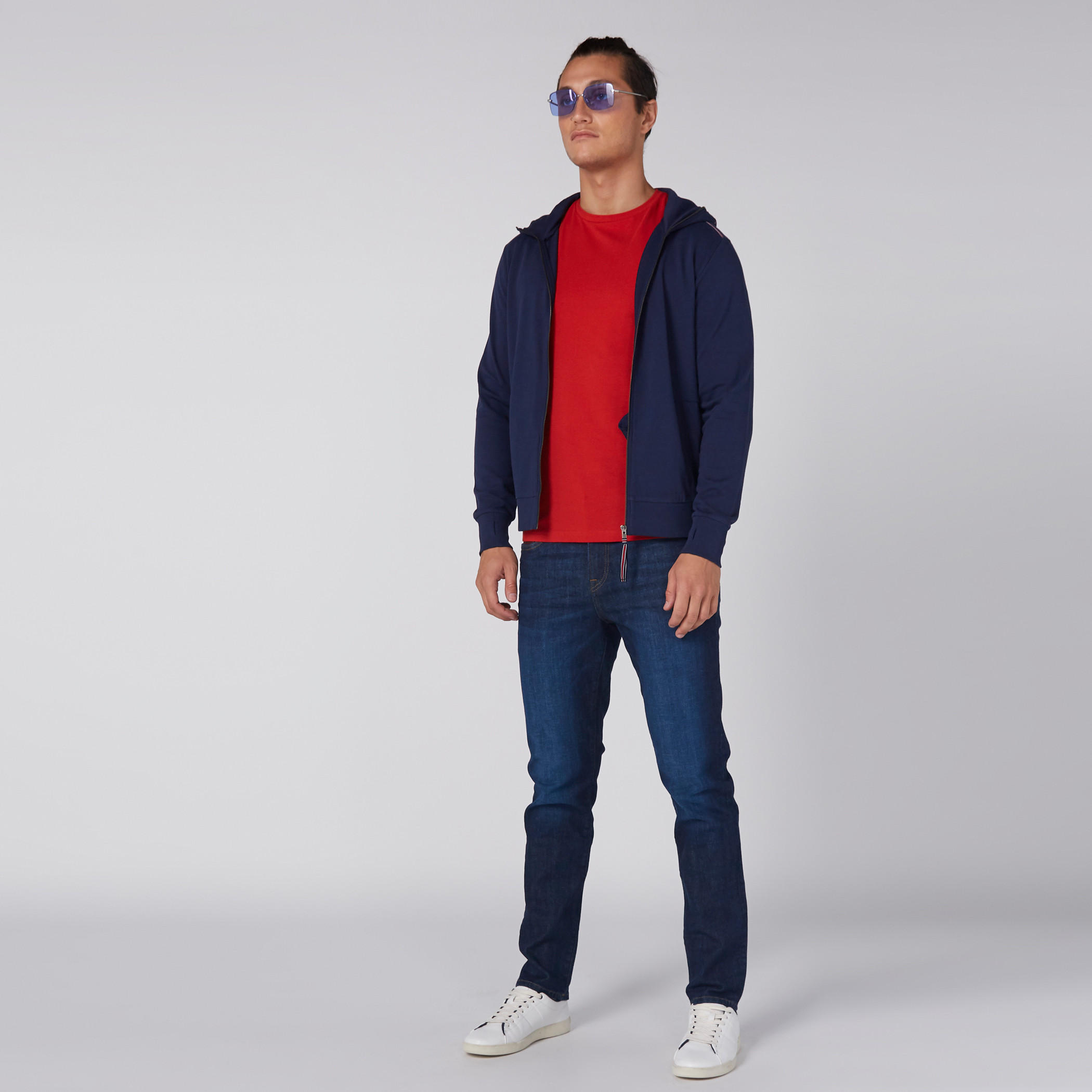 Long Sleeves Jacket with Zip Closure and Hood-men-winterwear-hoodiesandsweatshirts-image-2