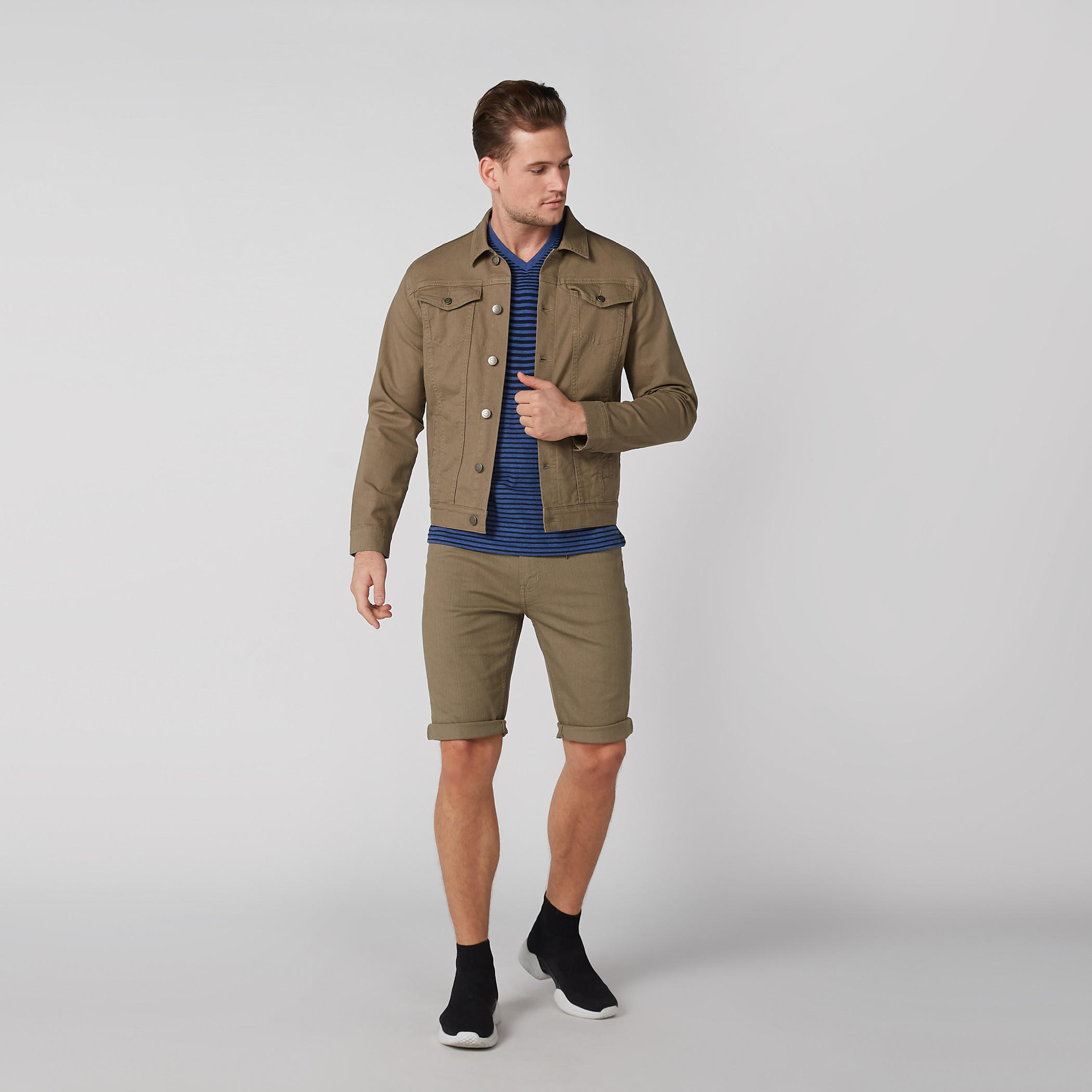 شورت دينم بزر إغلاق وجيوب-men-clothing-bottoms-shorts-image-2