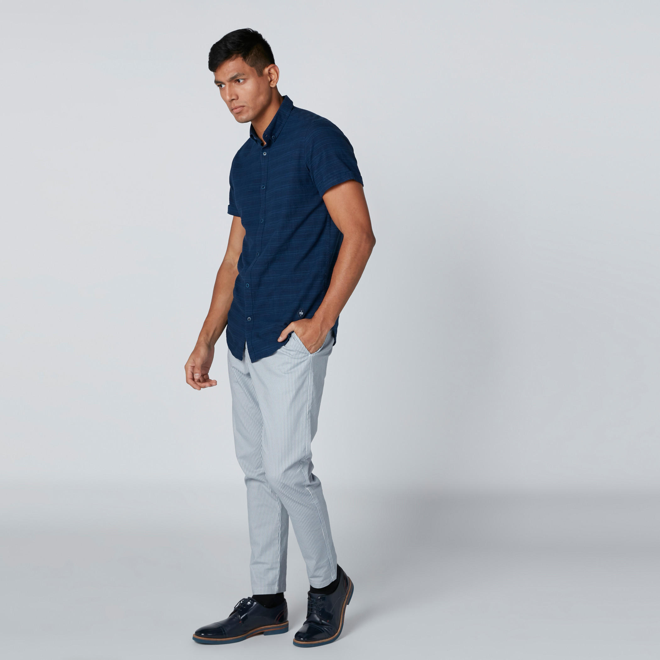 Striped Shirt with Short Sleeves-men-clothing-shirts-image-3