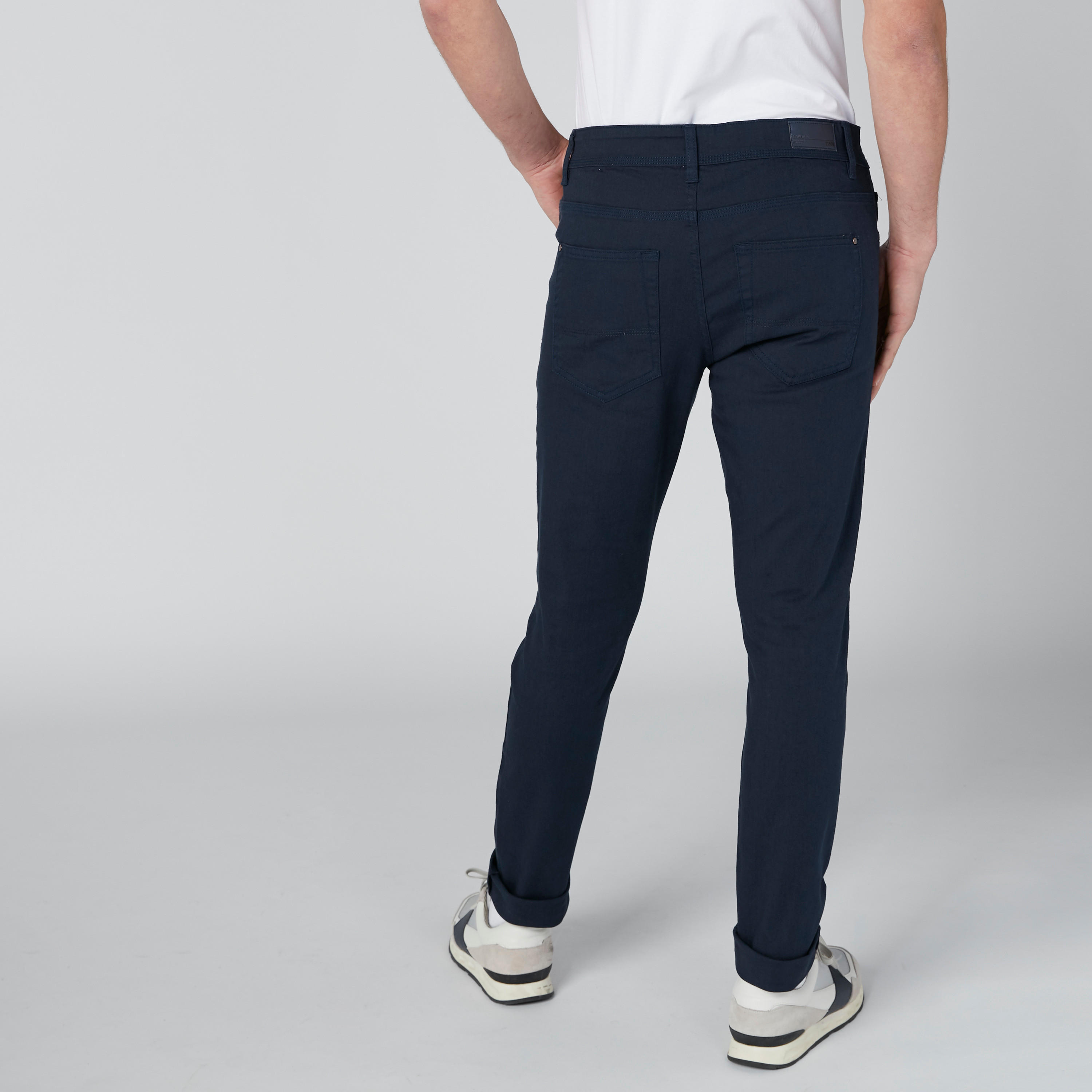 Sustainable Pocket Detail Full Length Low-Rise Jeans in Skinny Fit-men-clothing-bottoms-jeans-image-9