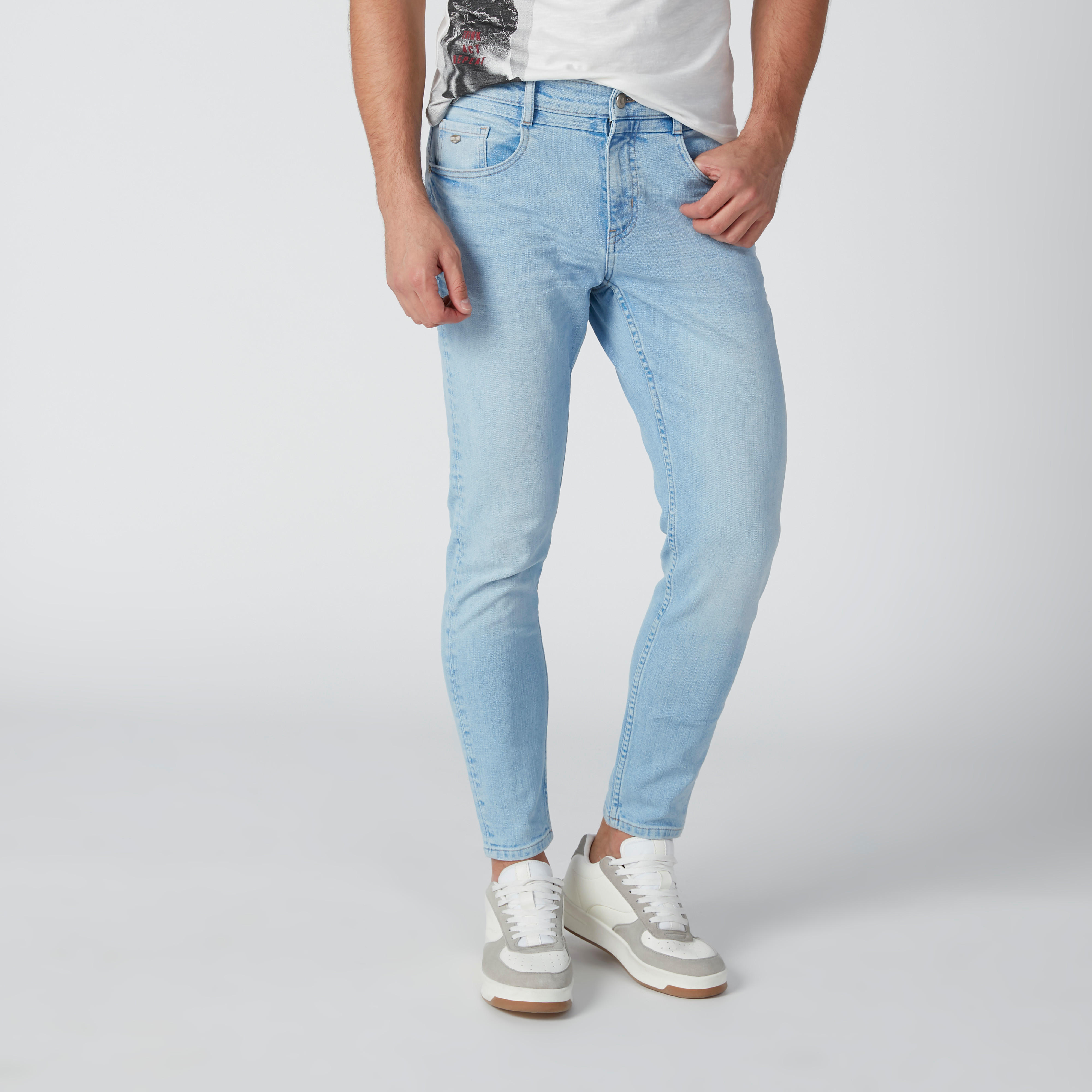 بنطال جينز طويل بقصّة سليم وجيوب-men-clothing-bottoms-jeans-image-1