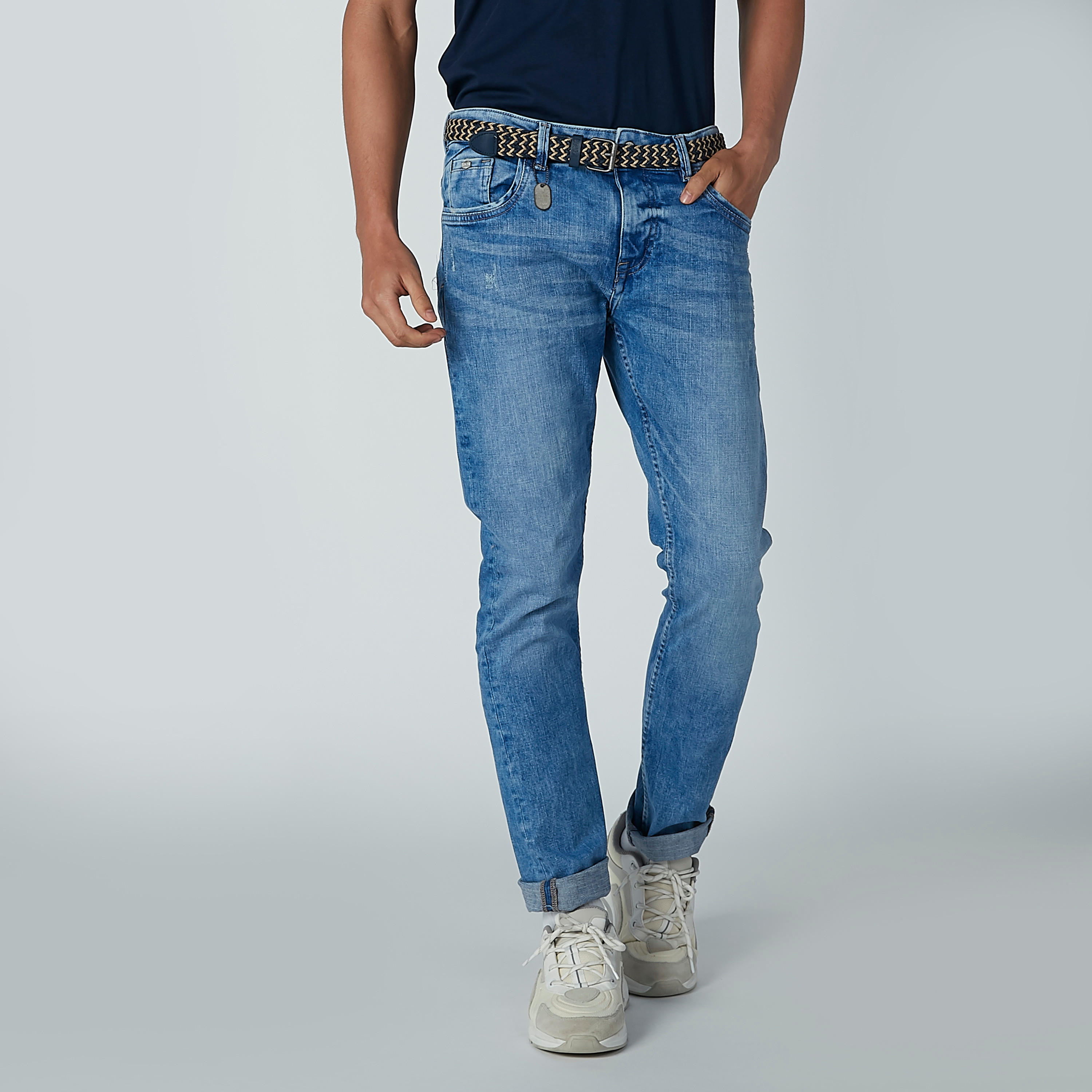 بنطال جينز طويل بجيوب وحلقات للحزام-men-clothing-bottoms-jeans-image-3