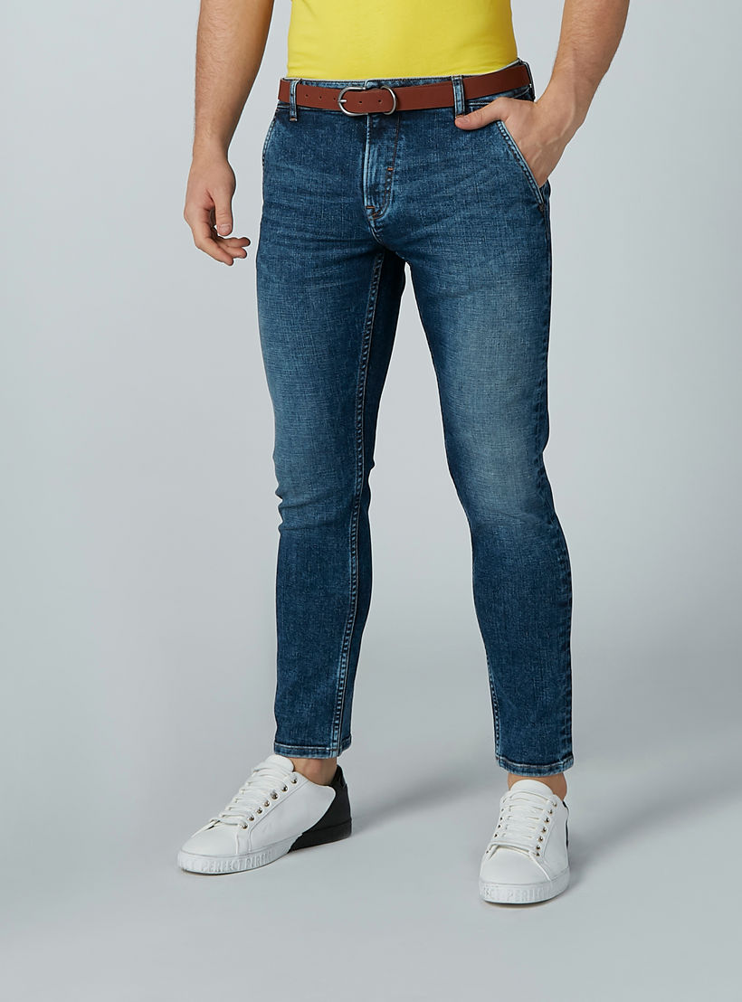 بنطال جينز طويل بجيوب وحلقات للحزام-men-clothing-bottoms-jeans-image-1