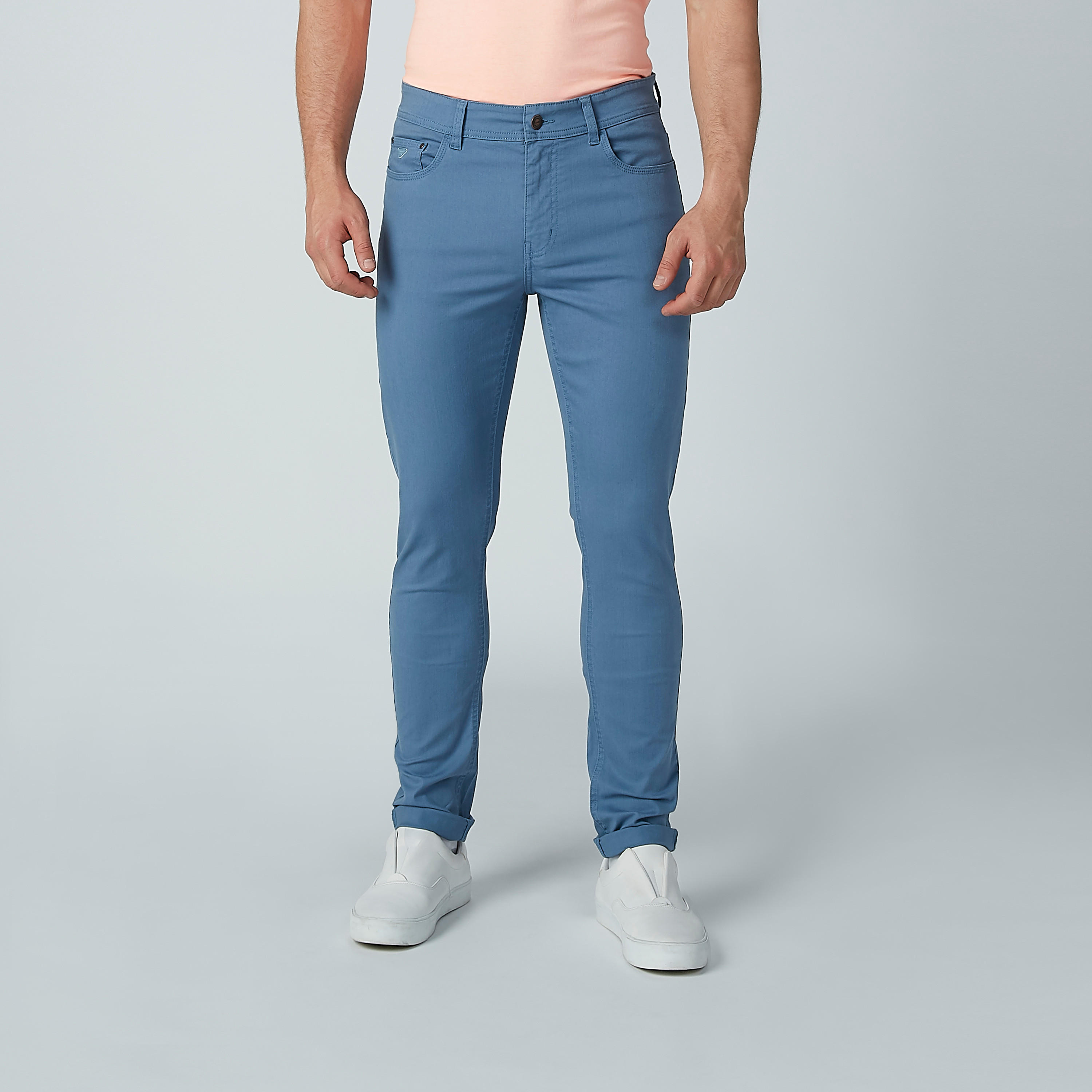 بنطال جينز بخصر متوسط الارتفاع وجيوب-men-clothing-bottoms-jeans-image-1