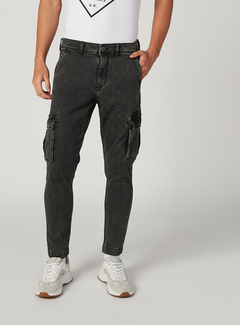 بنطال مستدام جينز بقصّة سليم وخصر منخفض وجيوب-men-clothing-bottoms-jeans-image-1