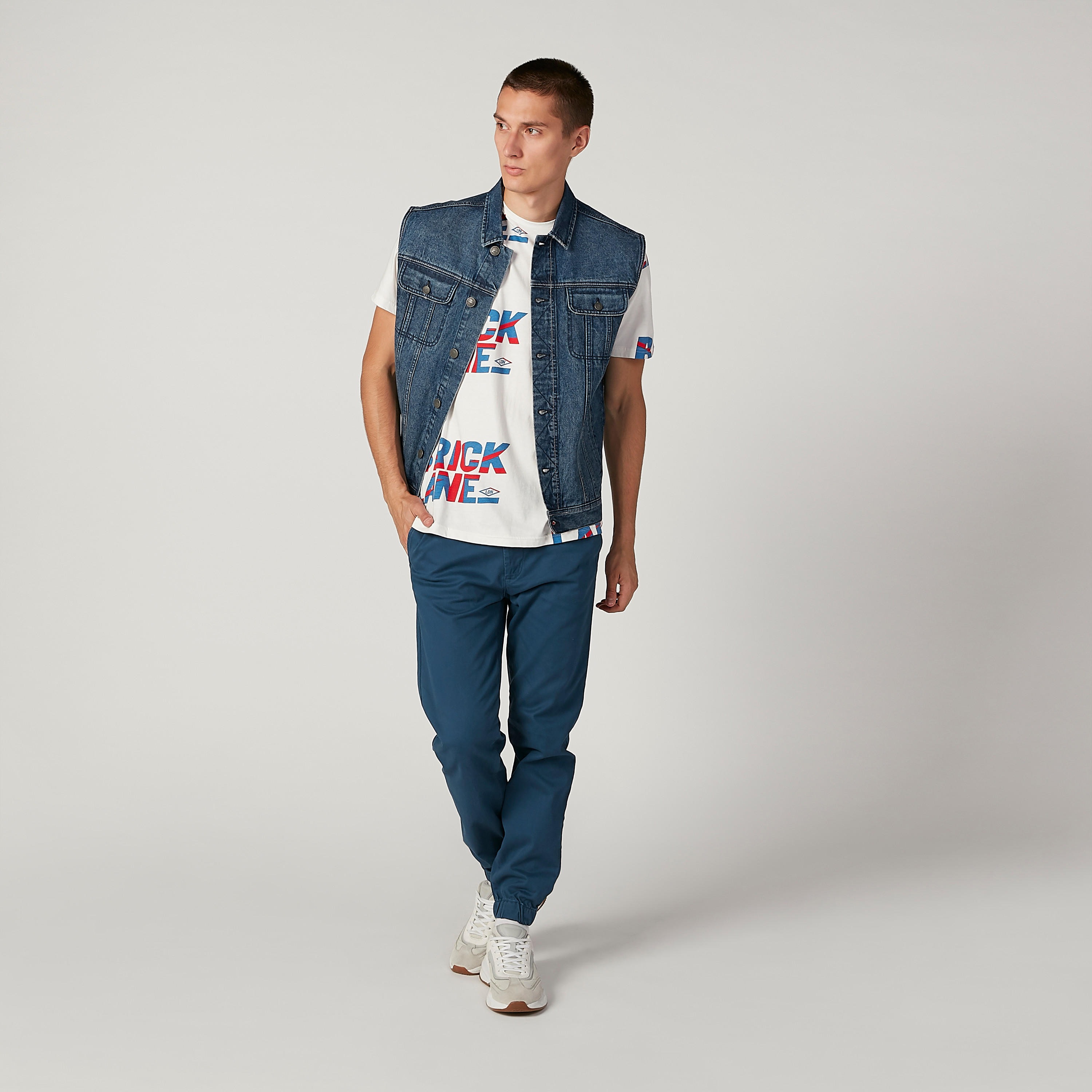 Denim Sleeveless Jacket with Kangaroo Pockets-men-clothing-jacketsandblazers-jackets-image-2