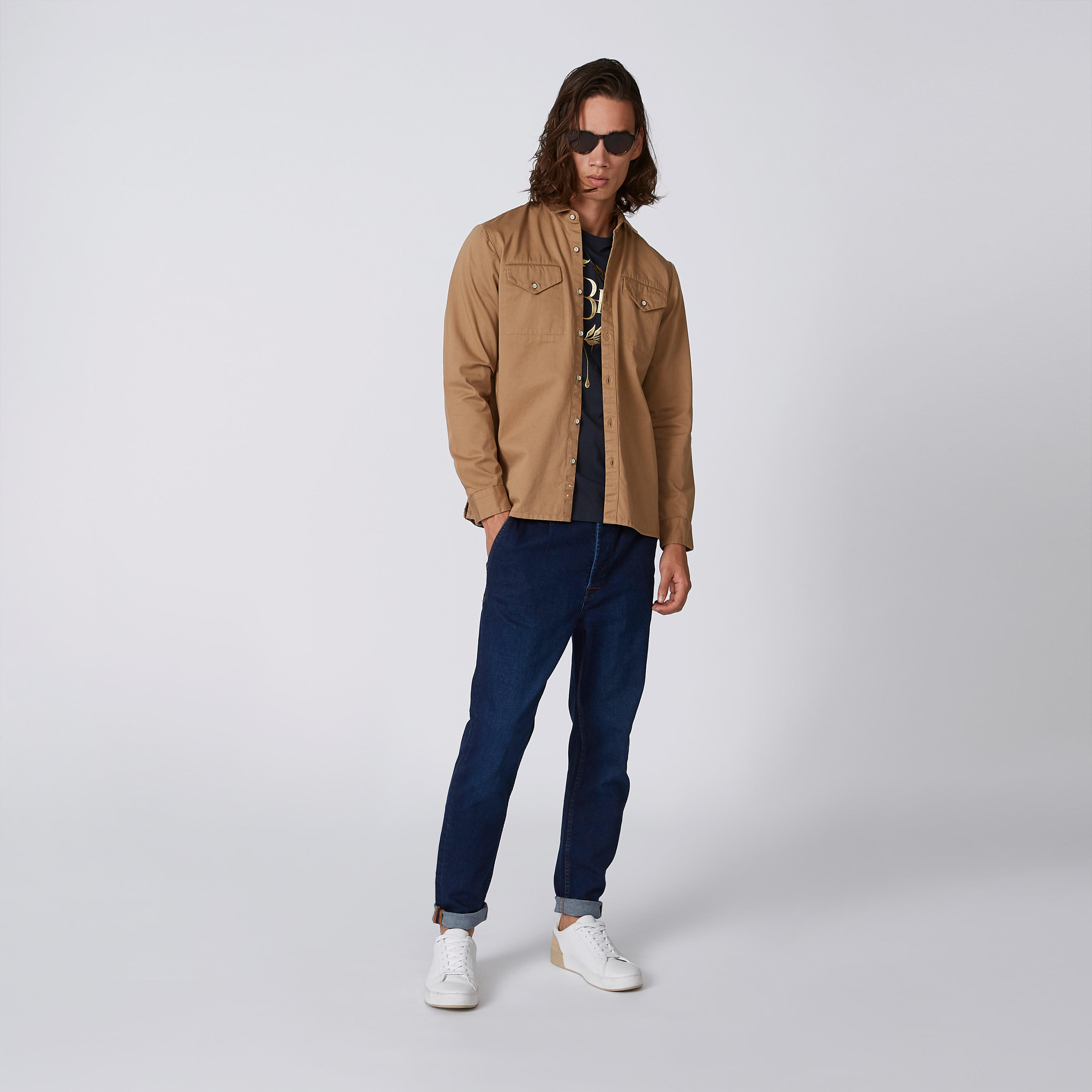 Full Length Jeans with Pocket Detail-men-clothing-bottoms-jeans-image-1
