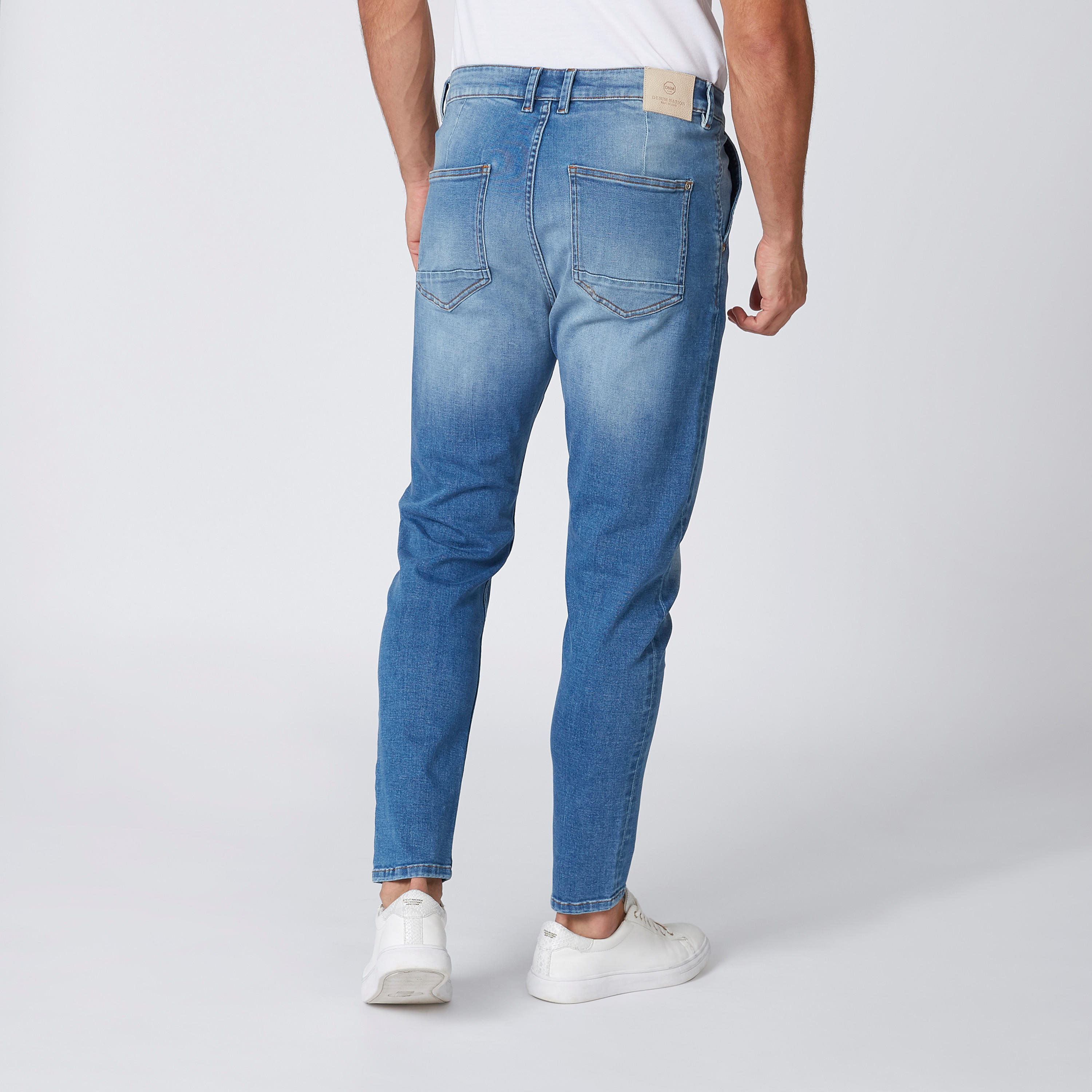 Full Length Plain Jeans with Pocket Detail-men-clothing-bottoms-jeans-image-3