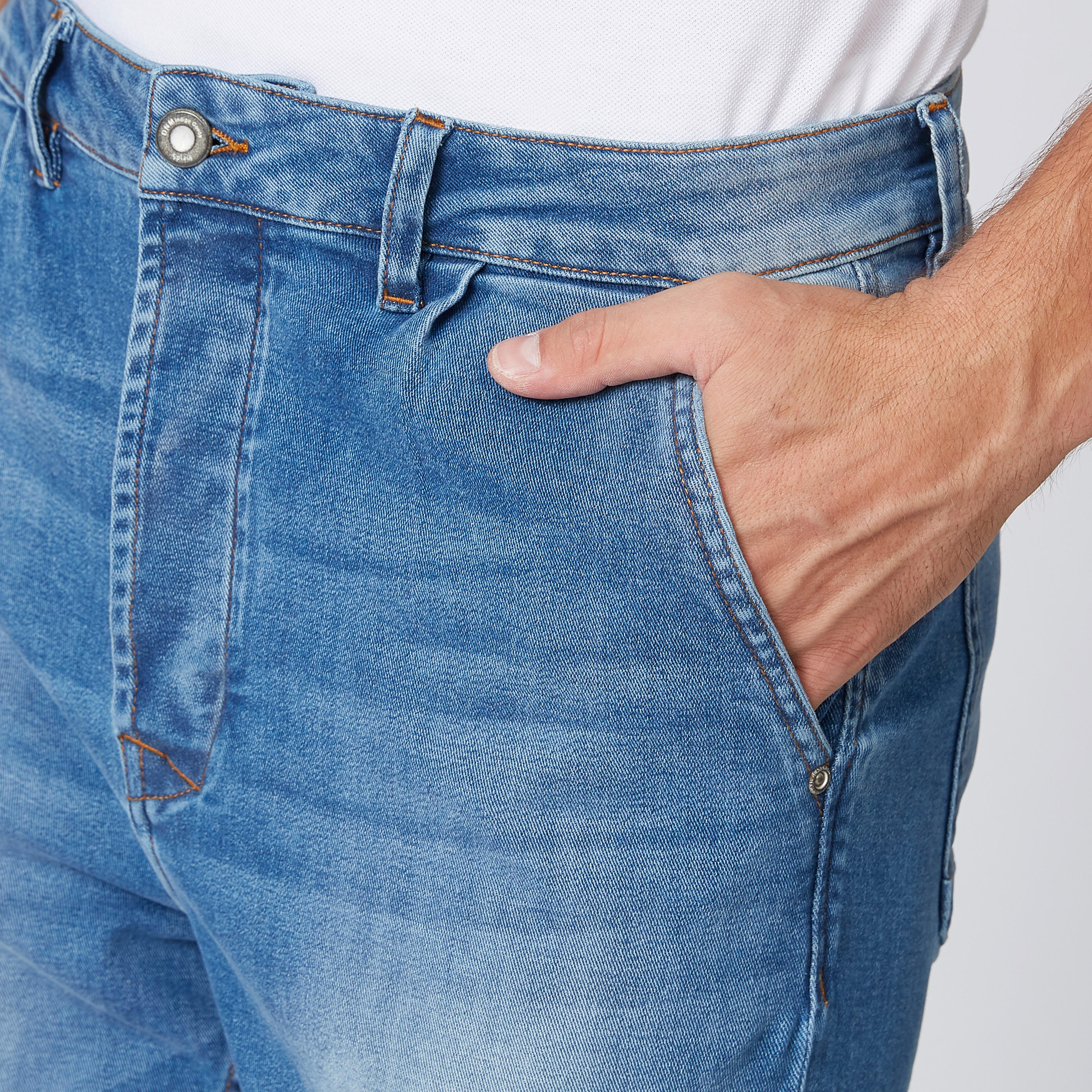 Full Length Plain Jeans with Pocket Detail-men-clothing-bottoms-jeans-image-5