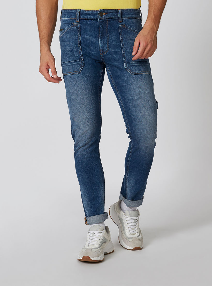 بنطلون جينز طويل بجيوب وحلقات للحزام-men-clothing-bottoms-jeans-image-1