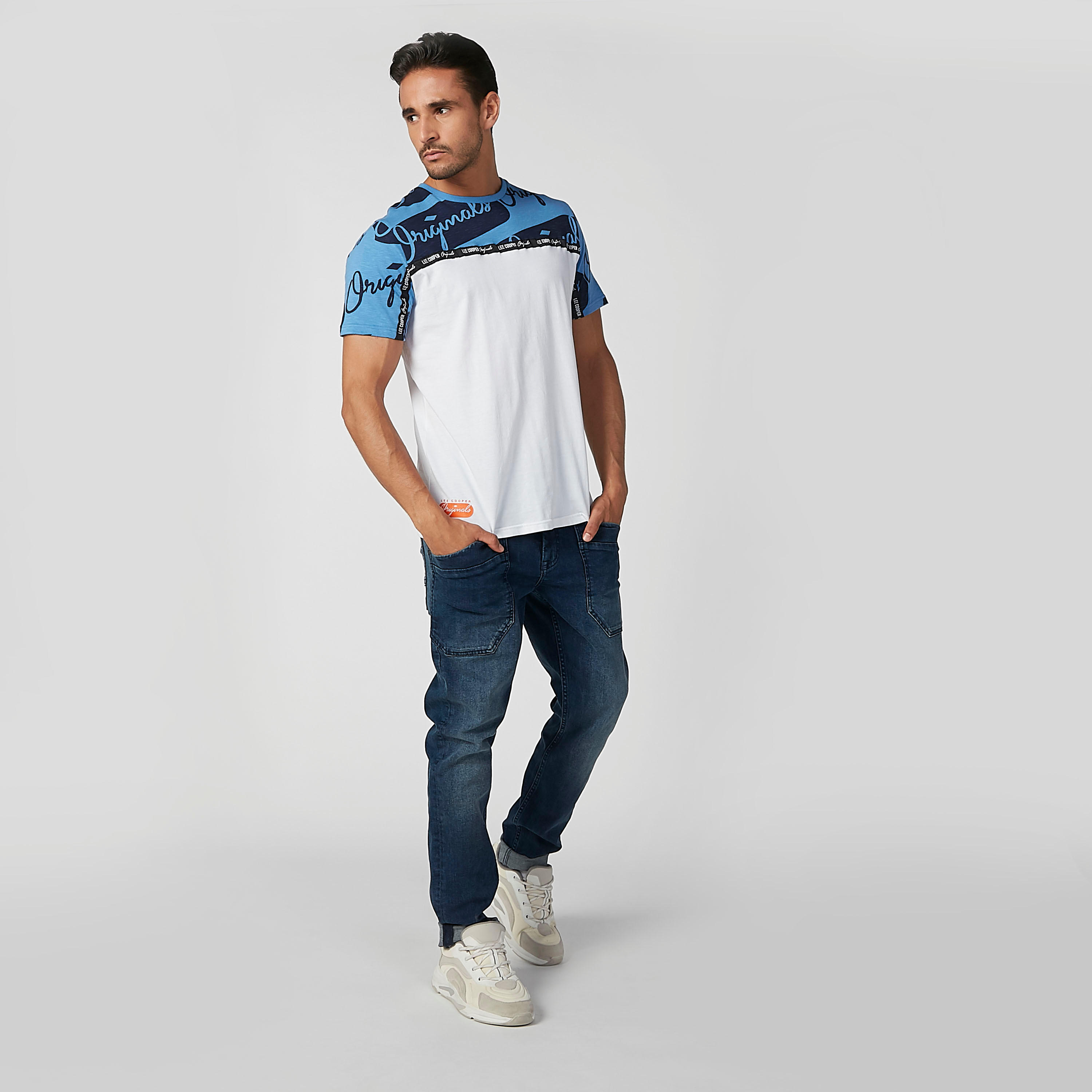 بنطلون جينز مستدام سليم بخصر منخفض وجيوب -men-clothing-bottoms-jeans-image-8
